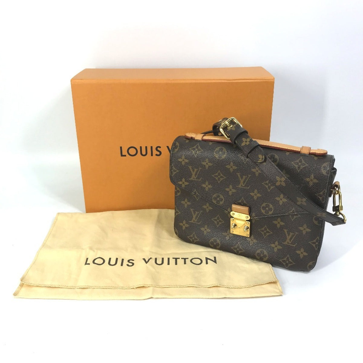 Louis Vuitton Monogram Brown Monogram Handbag Shoulder Bag (Pre-Owned)