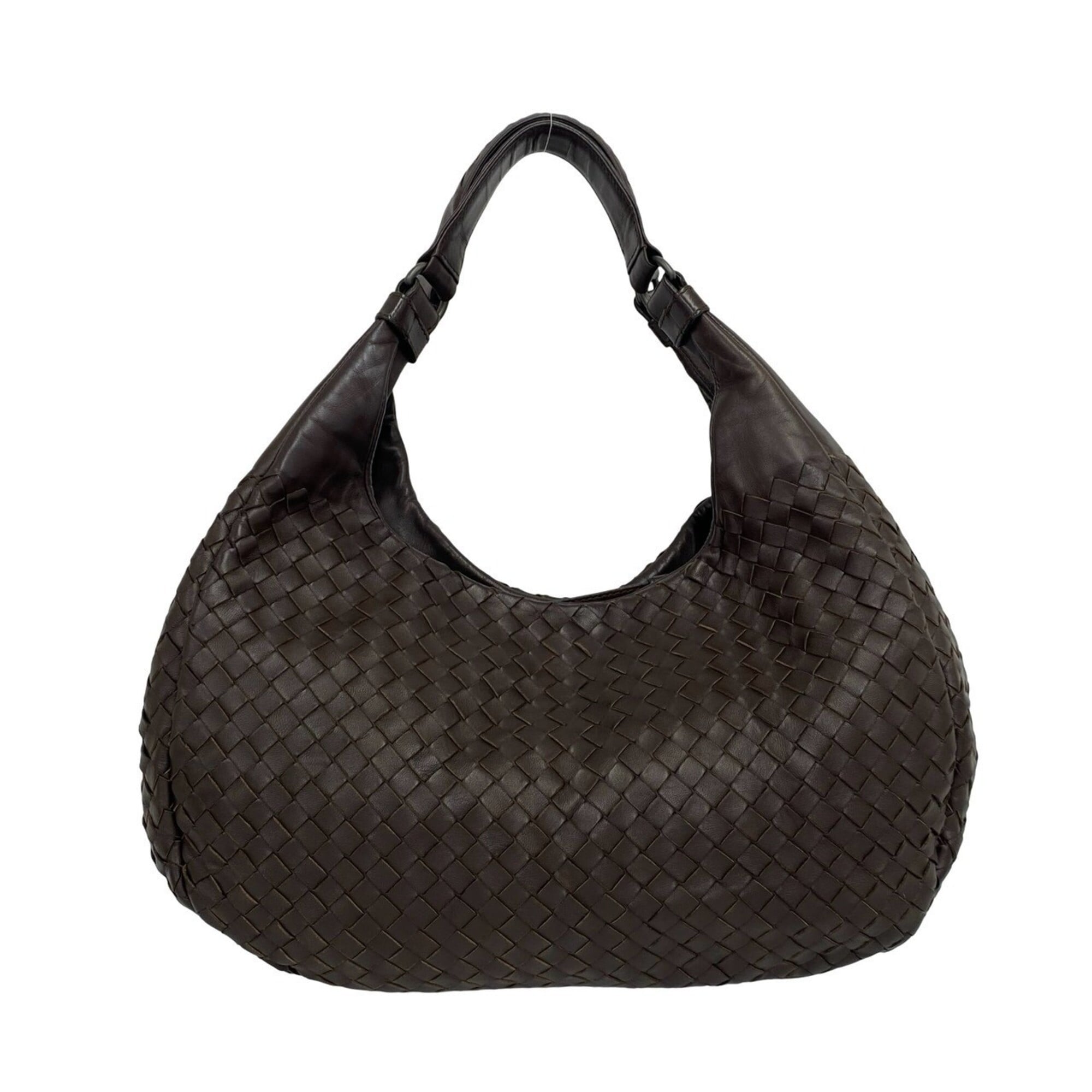 Bottega Veneta Brown Leather Shoulder Bag (Pre-Owned)