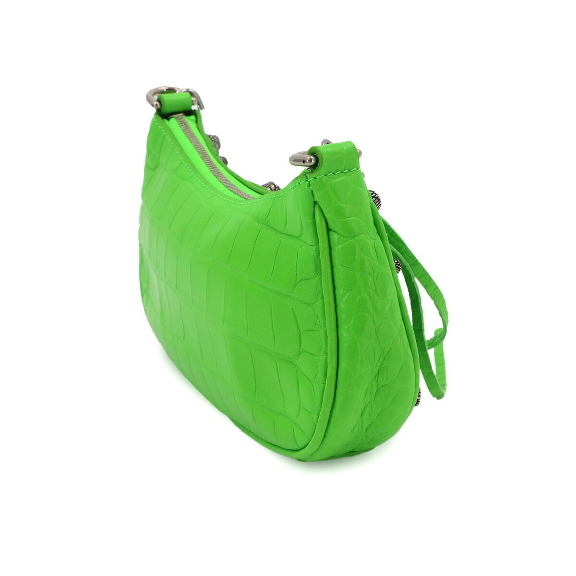 Balenciaga Green Leather Handbag (Pre-Owned)