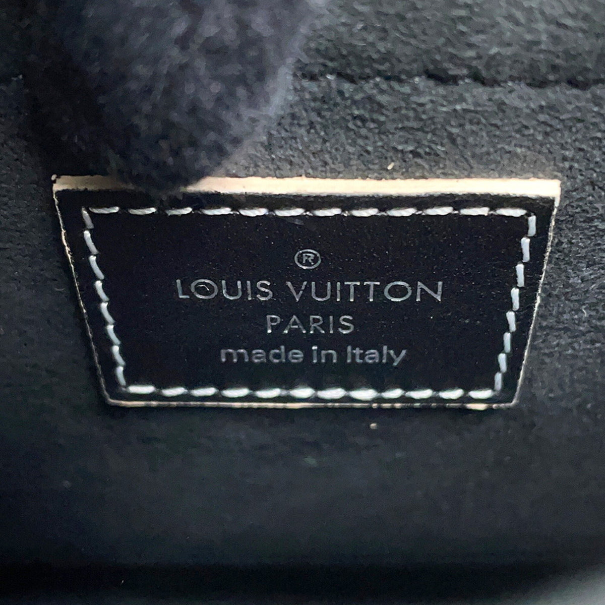 Louis Vuitton Monogram Black Noir Monogram Leather Handbag (Pre-Owned)