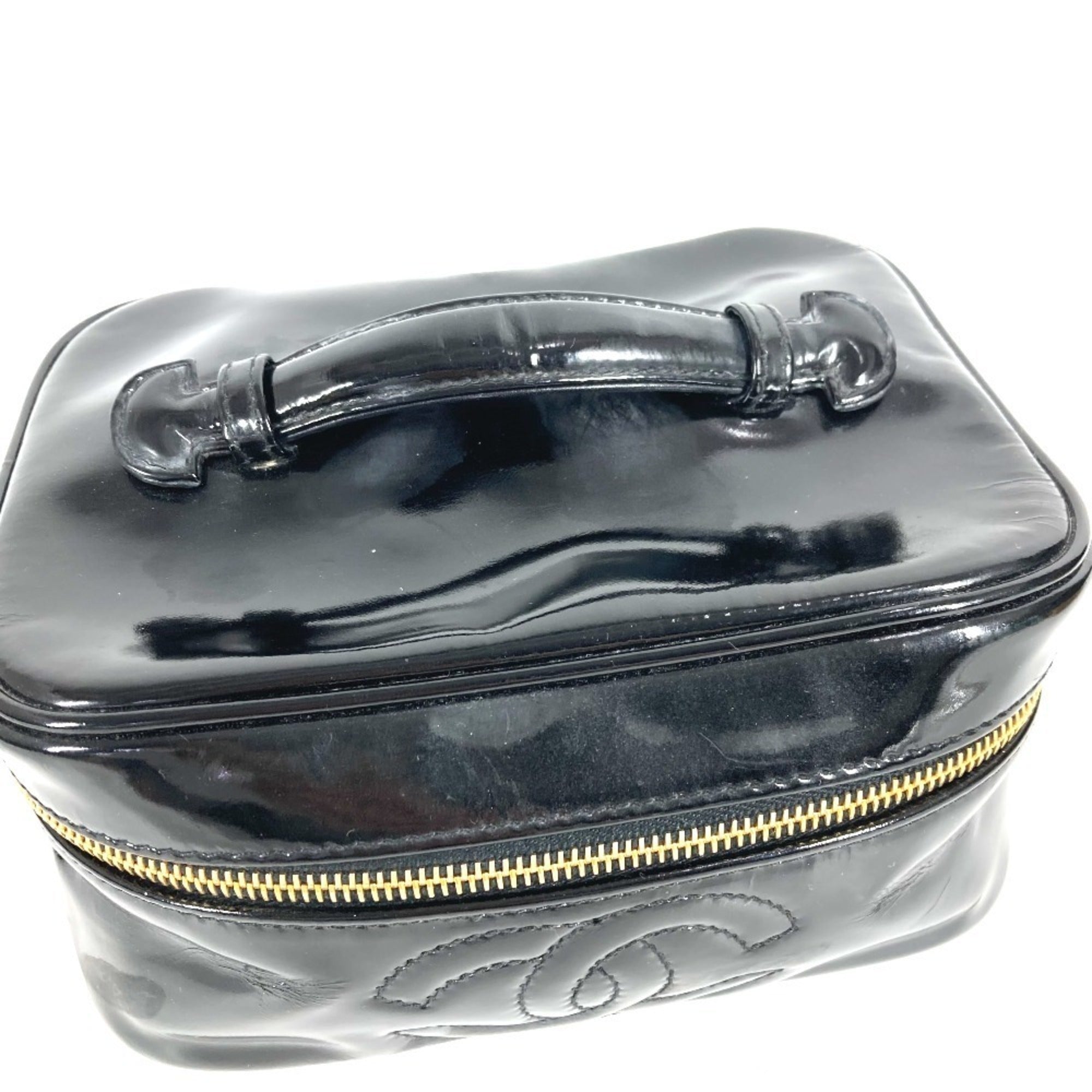 Chanel Black Handbag Vanity Bag (Pre-Owned)