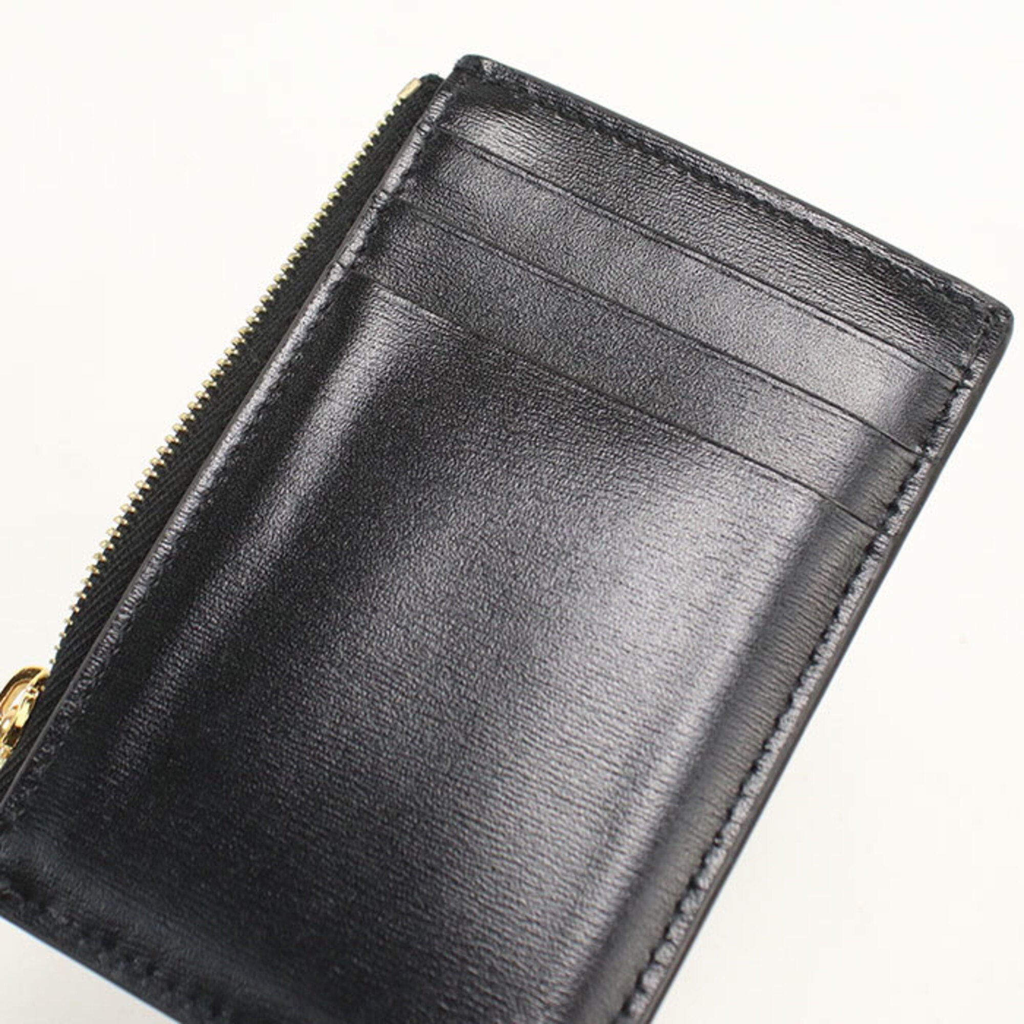 Celine Black Leather Coin Purse/Coin Case (Pre-Owned)