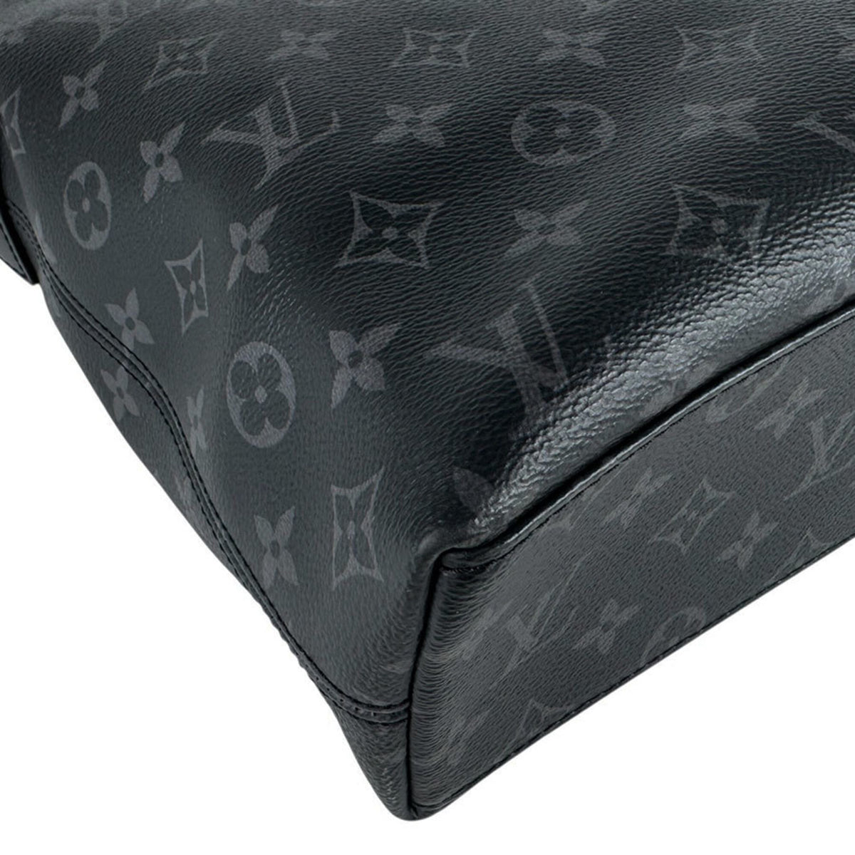 Louis Vuitton Black Gray Monogram Eclipse Monogram Eclipse Handbag Shoulder Bag (Pre-Owned)