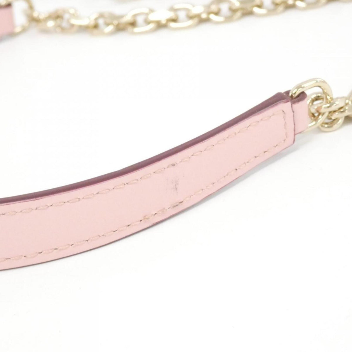Cartier Pink Leather Shoulder Bag (Pre-Owned)