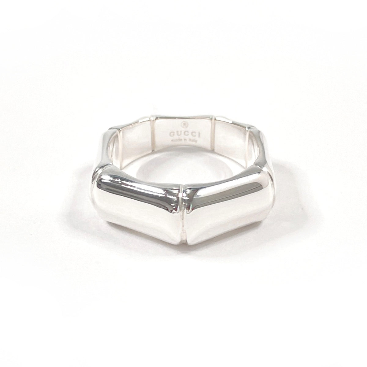 Gucci Silver Silver 925 Band Ring (Pre-Owned)