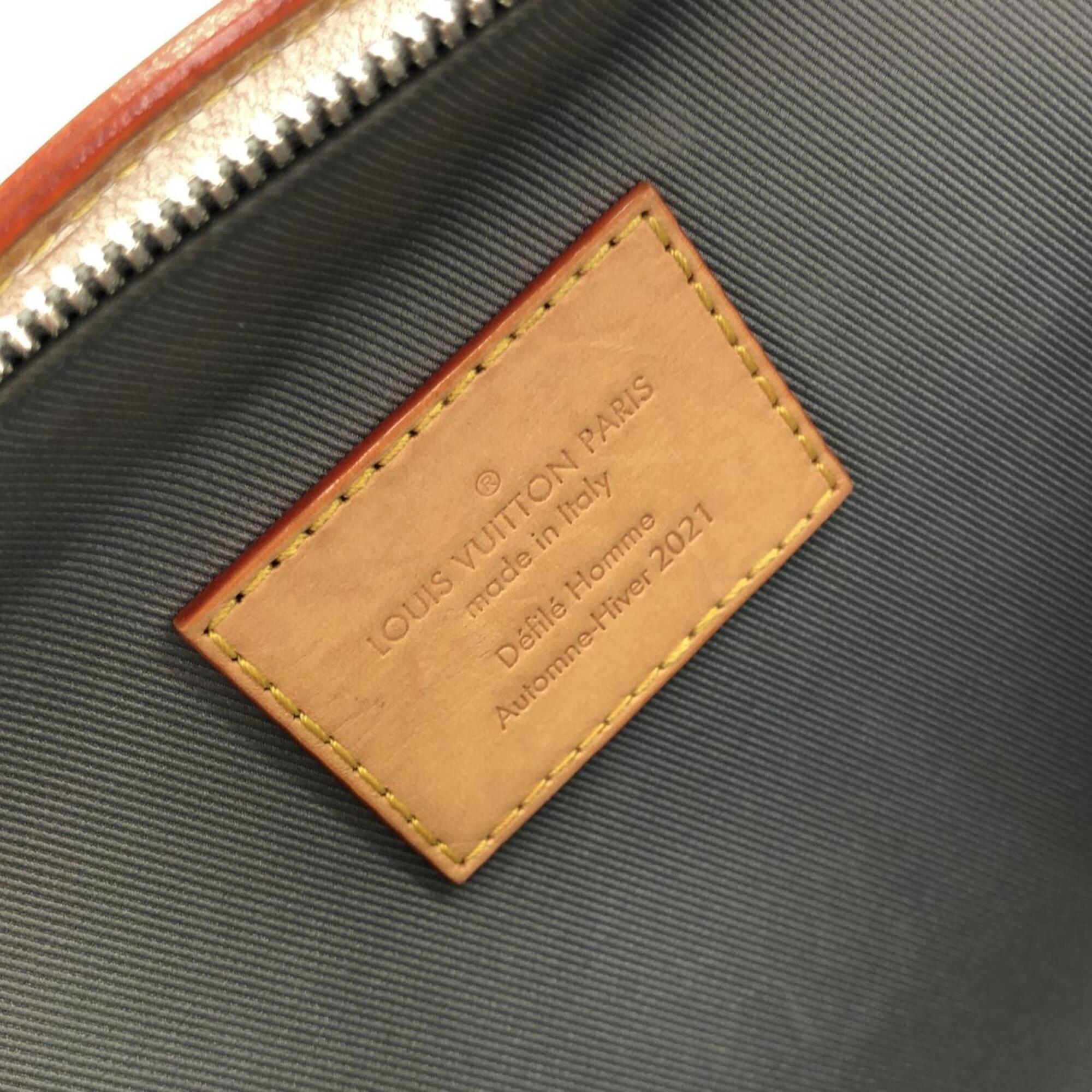 Louis Vuitton Silver Pvc Shoulder Bag (Pre-Owned)