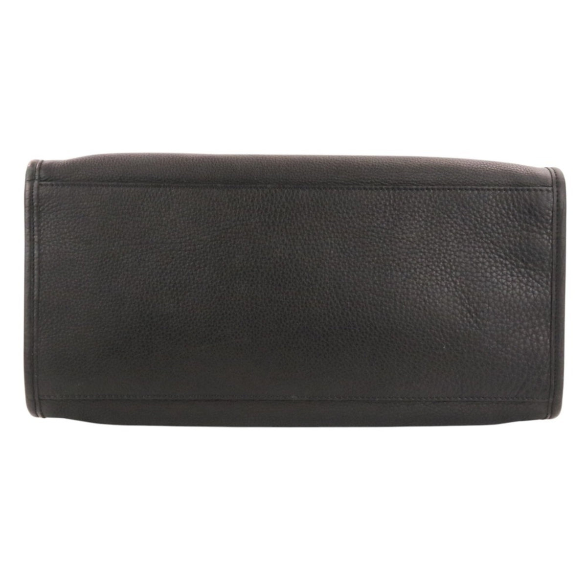Fendi Selleria Black Leather Shoulder Bag Tote Bag (Pre-Owned)