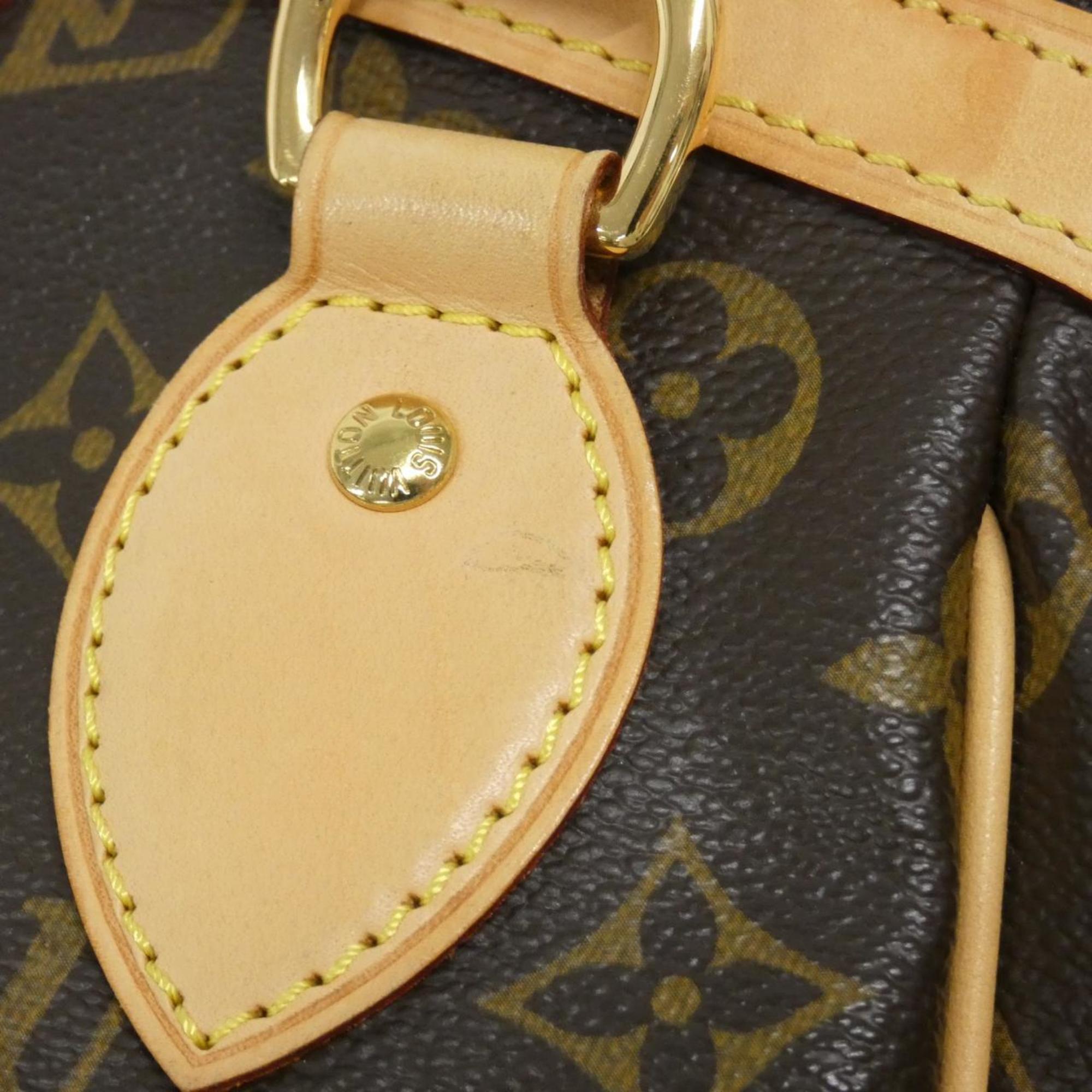 Louis Vuitton Brown Coated Canvas Handbag (Pre-Owned)