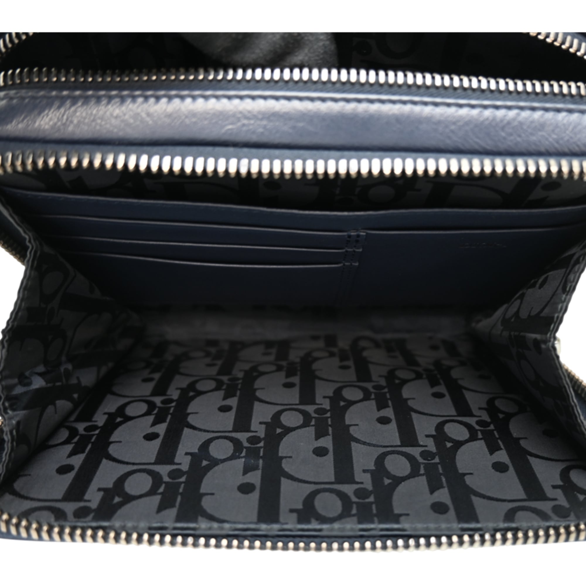 Dior Homme Navy Leather Shoulder Bag (Pre-Owned)