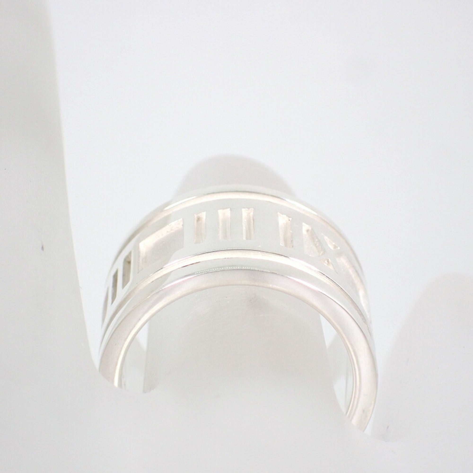 Tiffany Silver Sterling Silver 925 Band Ring (Pre-Owned)