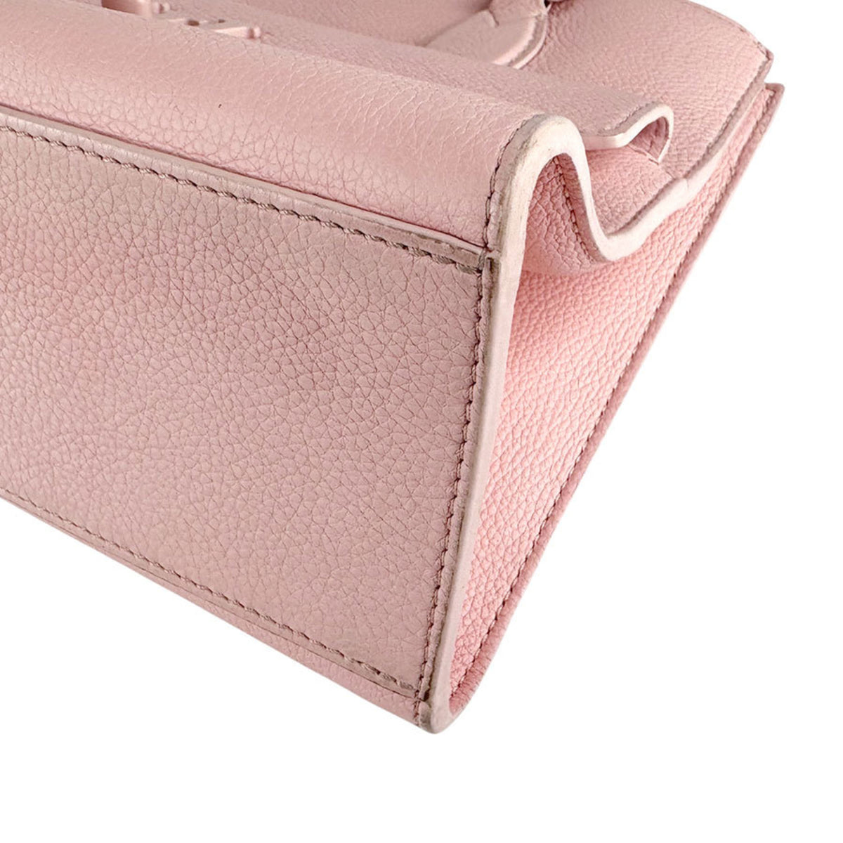 Louis Vuitton Pink Leather Handbag Shoulder Bag (Pre-Owned)