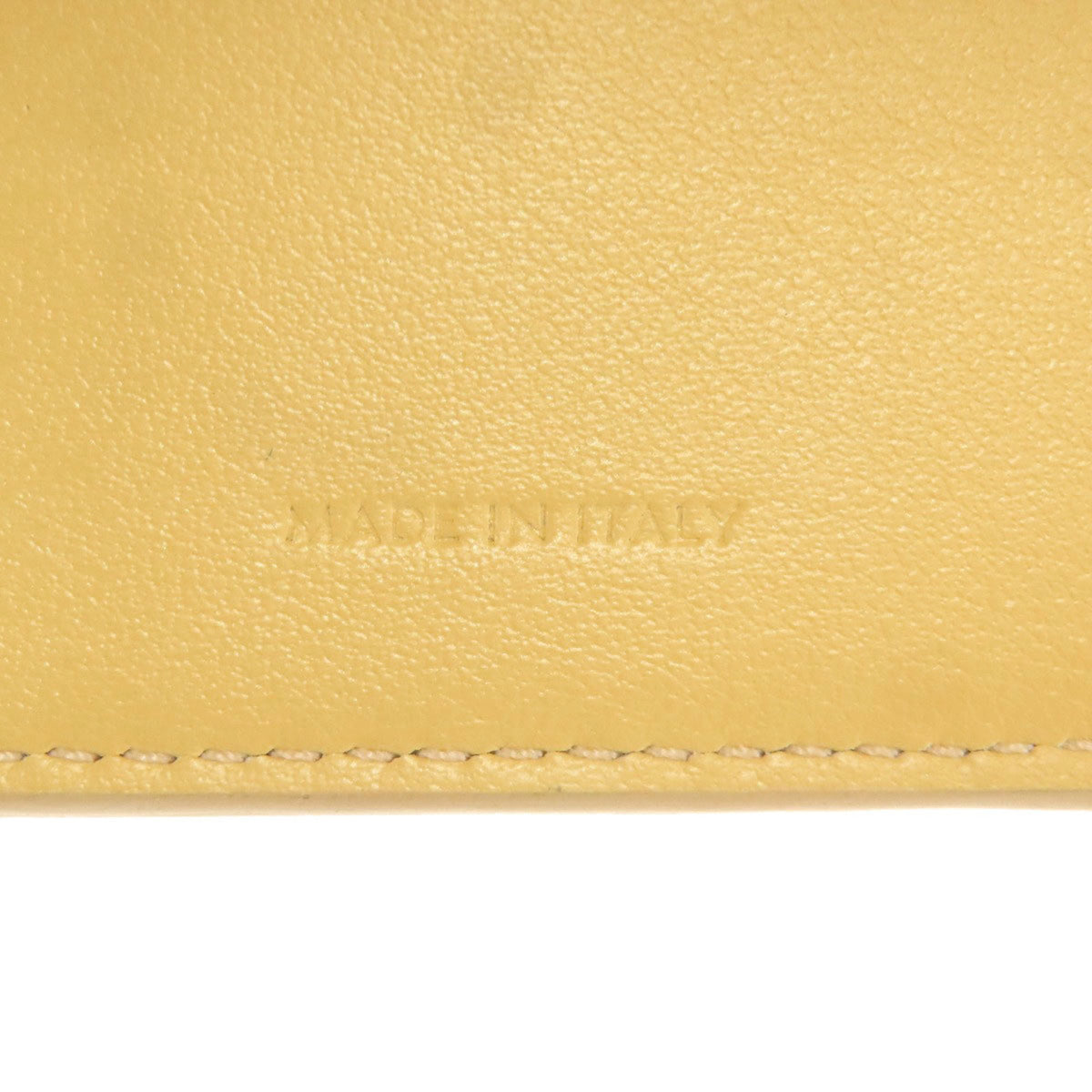 Celine Yellow Leather Wallet (Bi-Fold) (Pre-Owned)