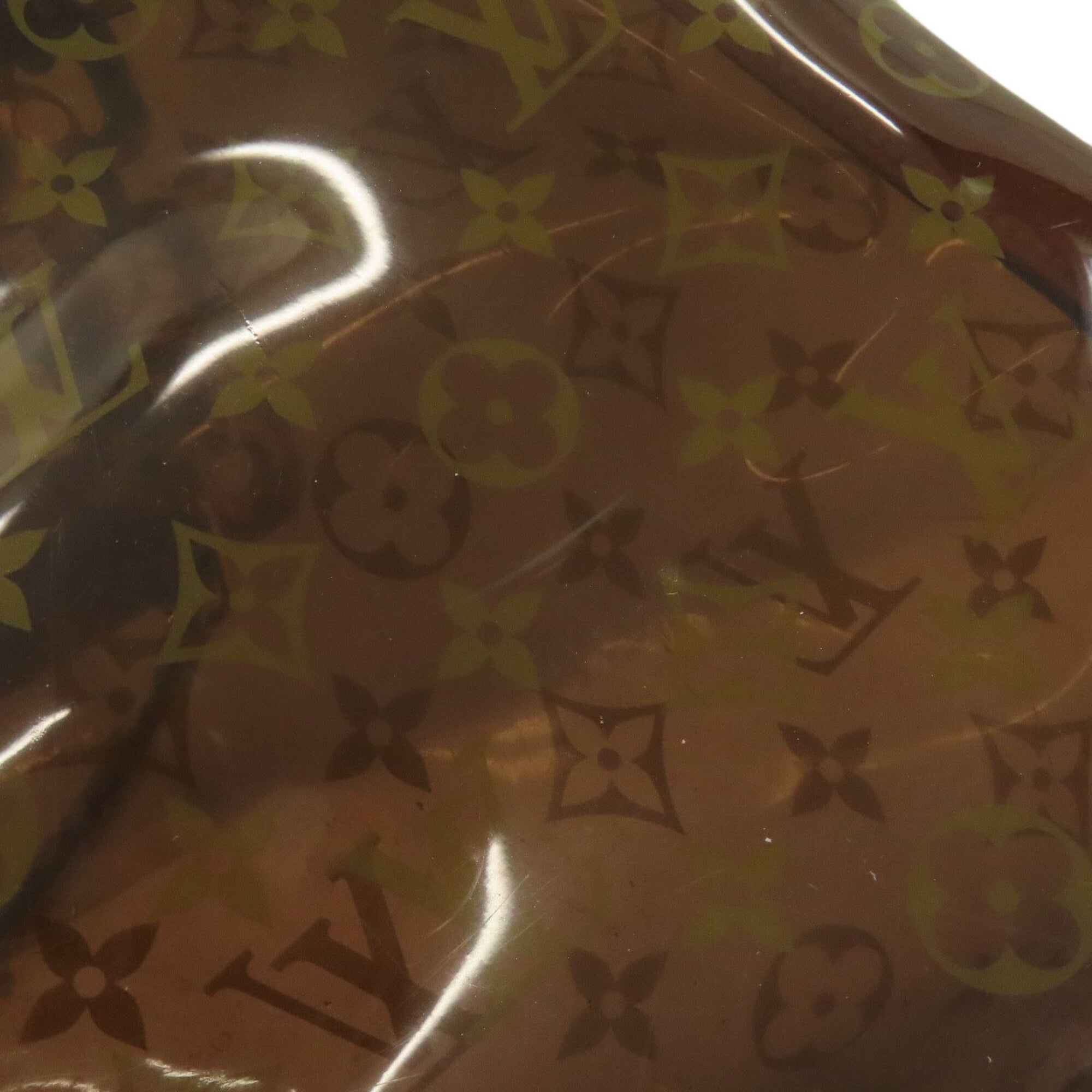 Louis Vuitton Brown Vinyl Tote Bag (Pre-Owned)