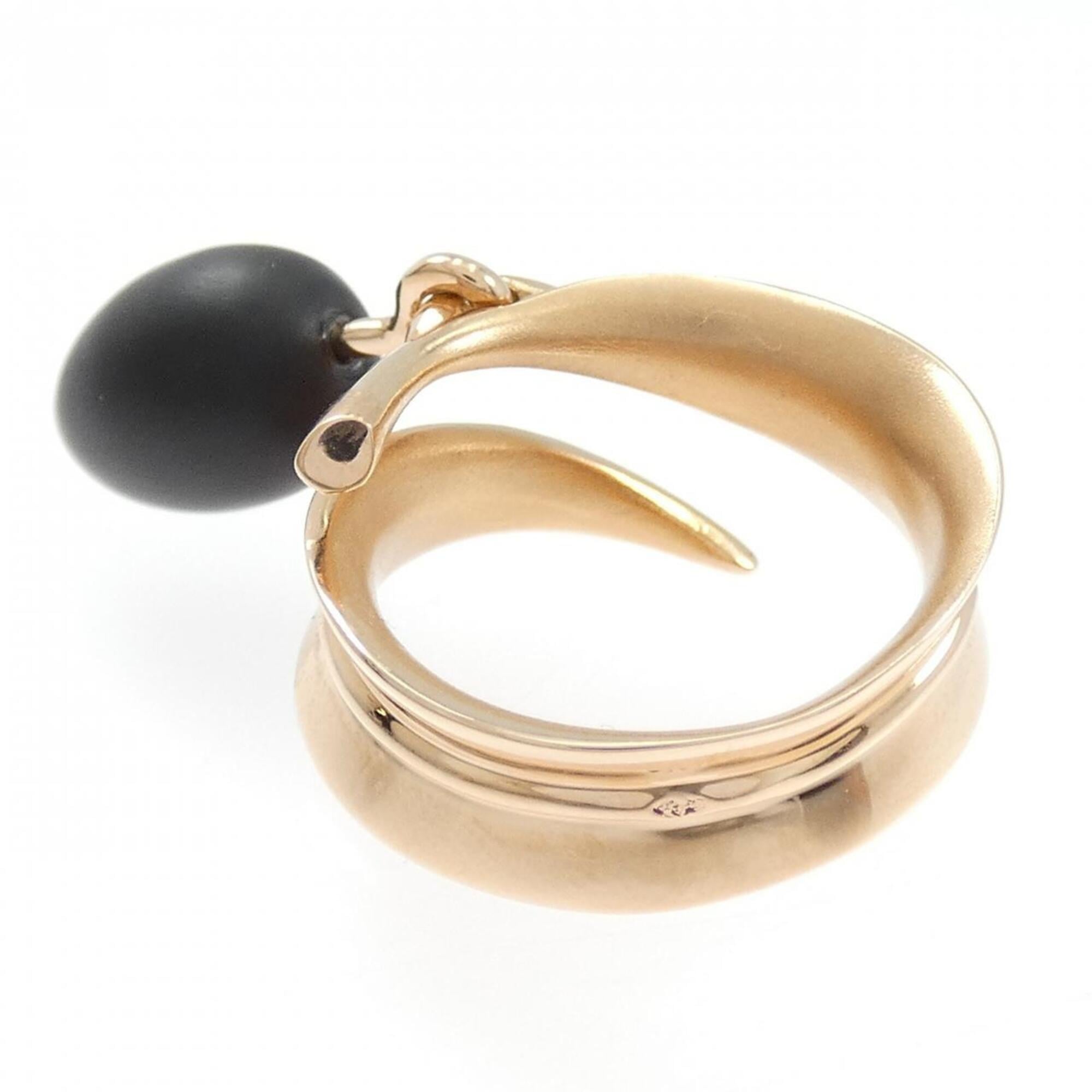 Hermes Pink Gold Pink Gold (18K) Band Ring (Pre-Owned)
