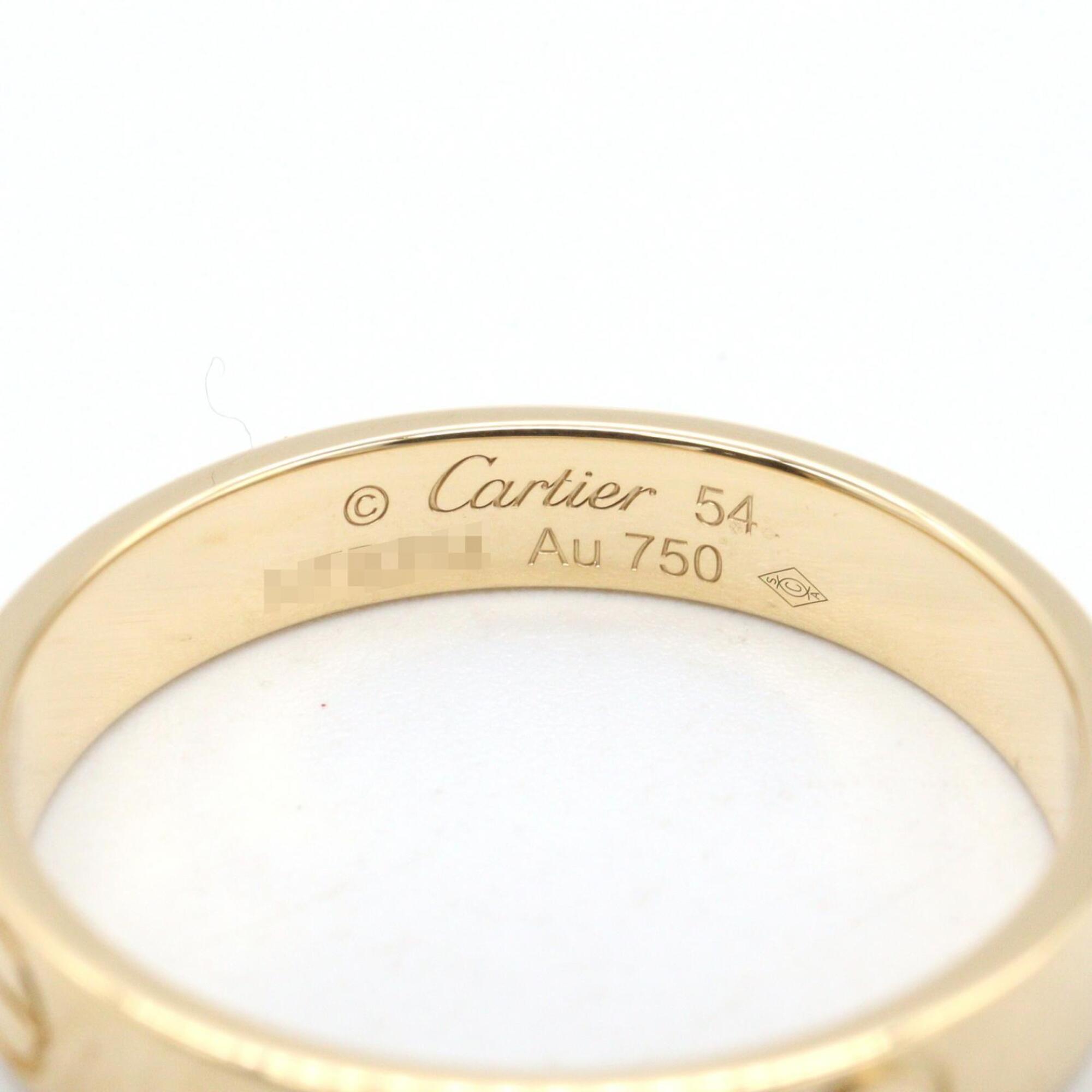 Cartier Gold Yellow Gold (18K) Band Ring (Pre-Owned)