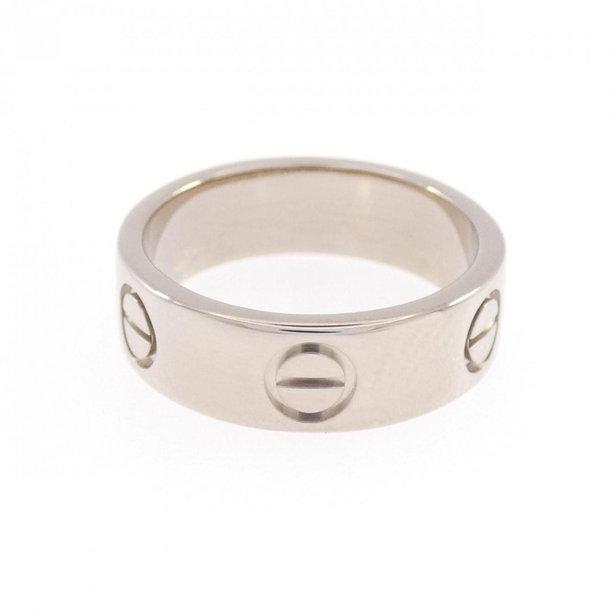Cartier White Gold (18K) Band Ring (Pre-Owned)
