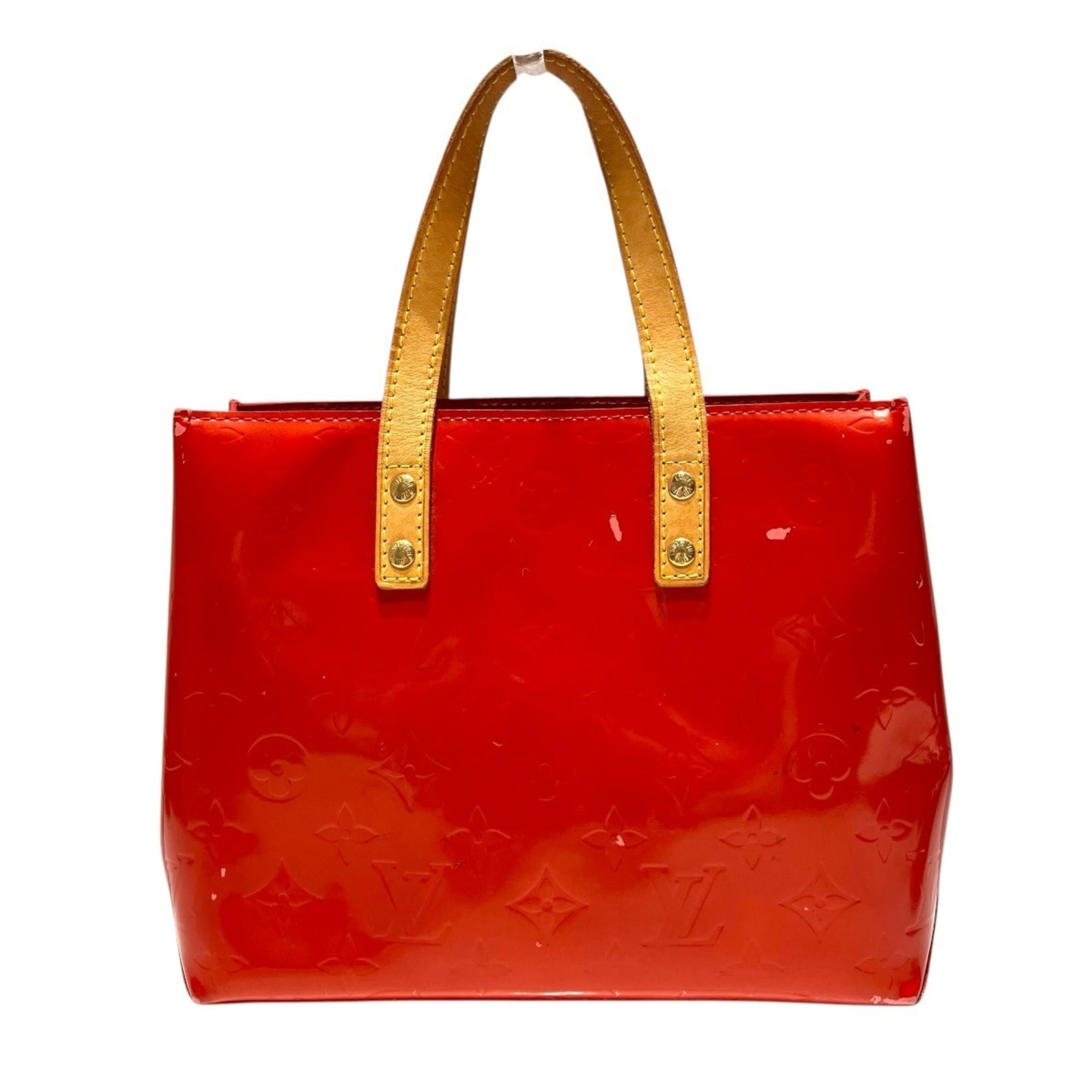 Louis Vuitton Galle Rouge Vernis Handbag (Pre-Owned)