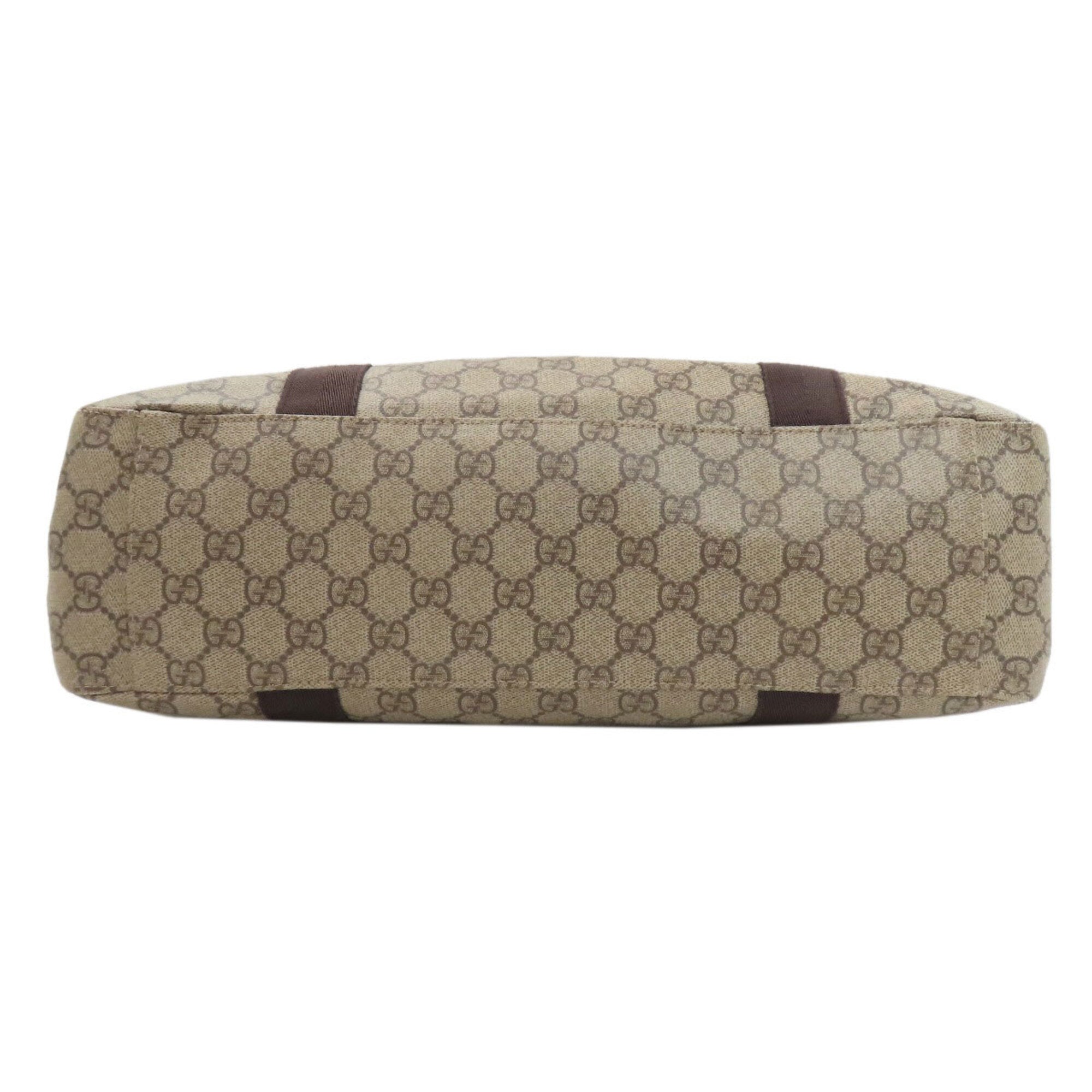 Gucci Brown Pvc Tote Bag (Pre-Owned)