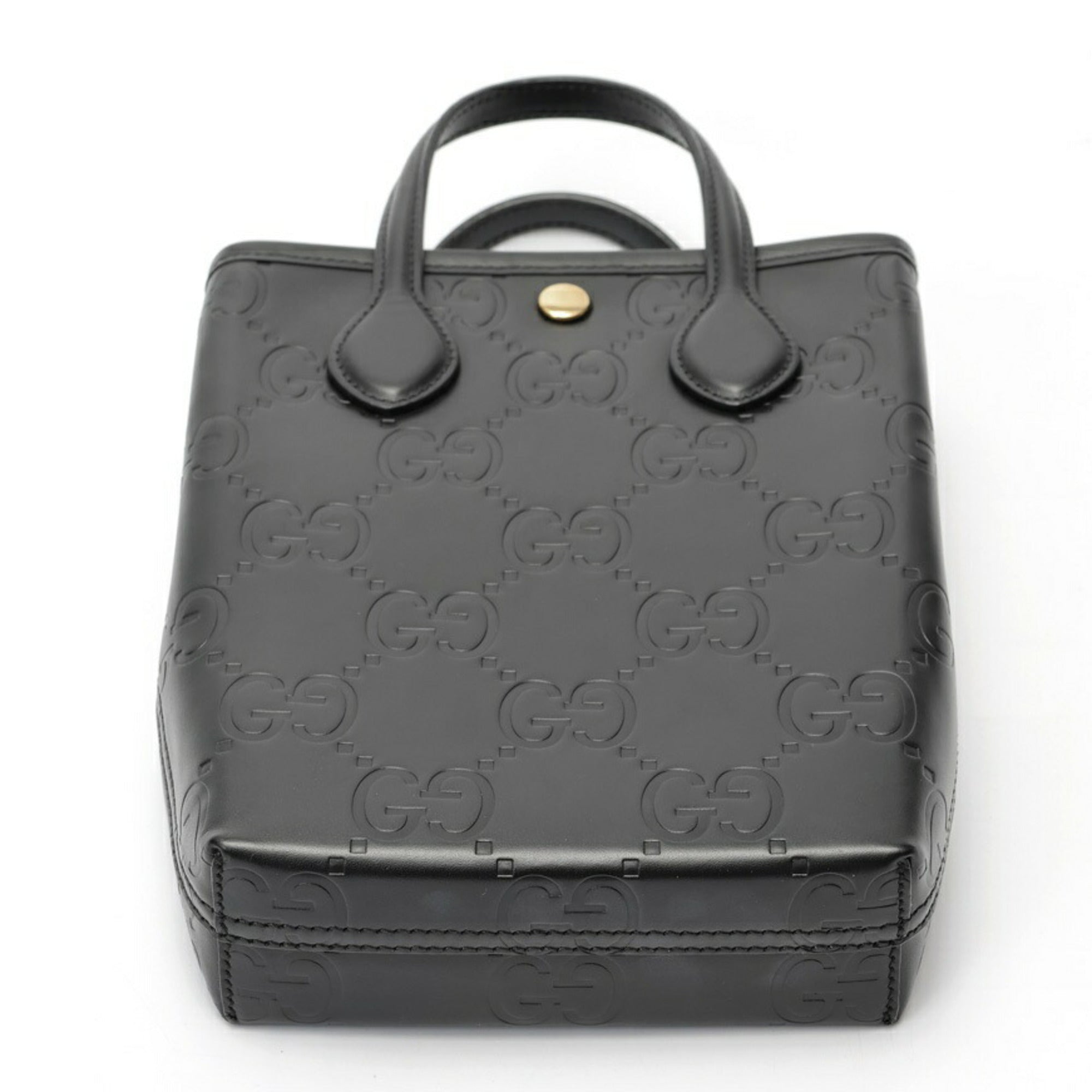 Gucci Black Leather Shoulder Bag (Pre-Owned)