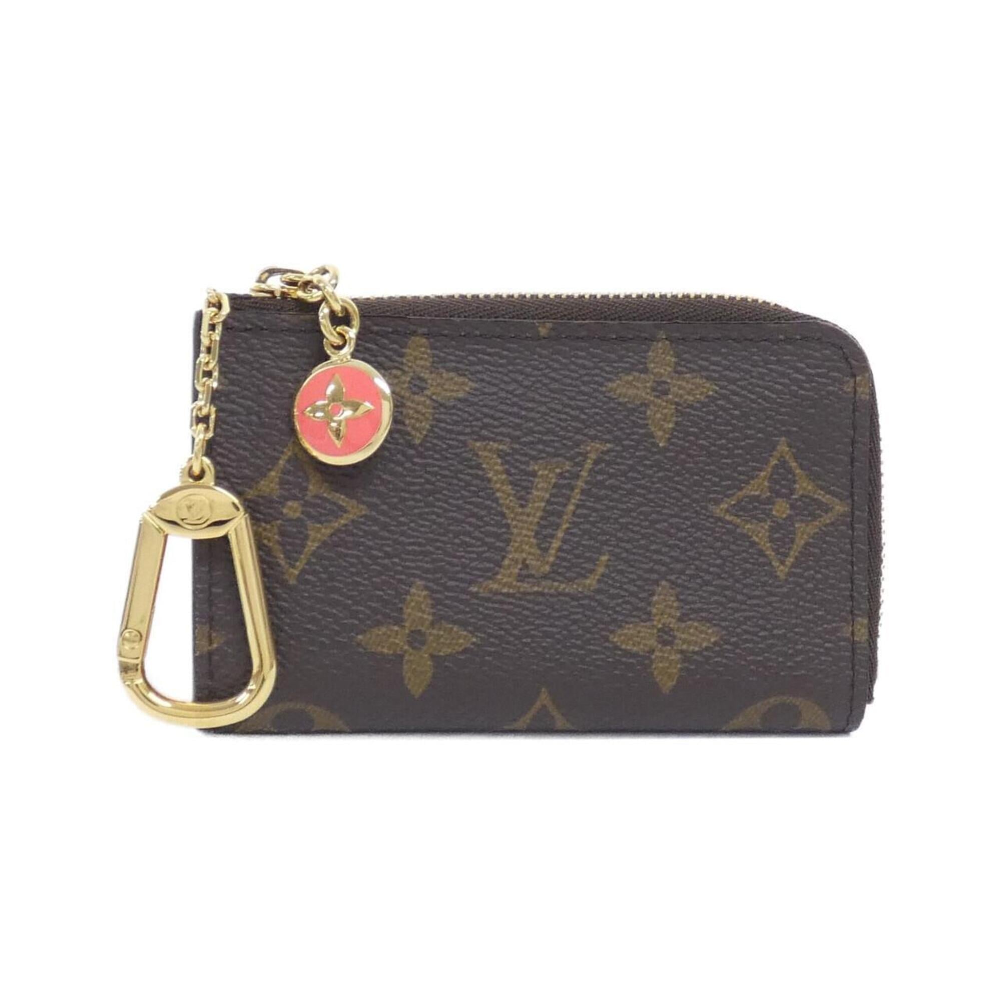 Louis Vuitton Marron Coated Canvas Coin Purse/Coin Case (Pre-Owned)