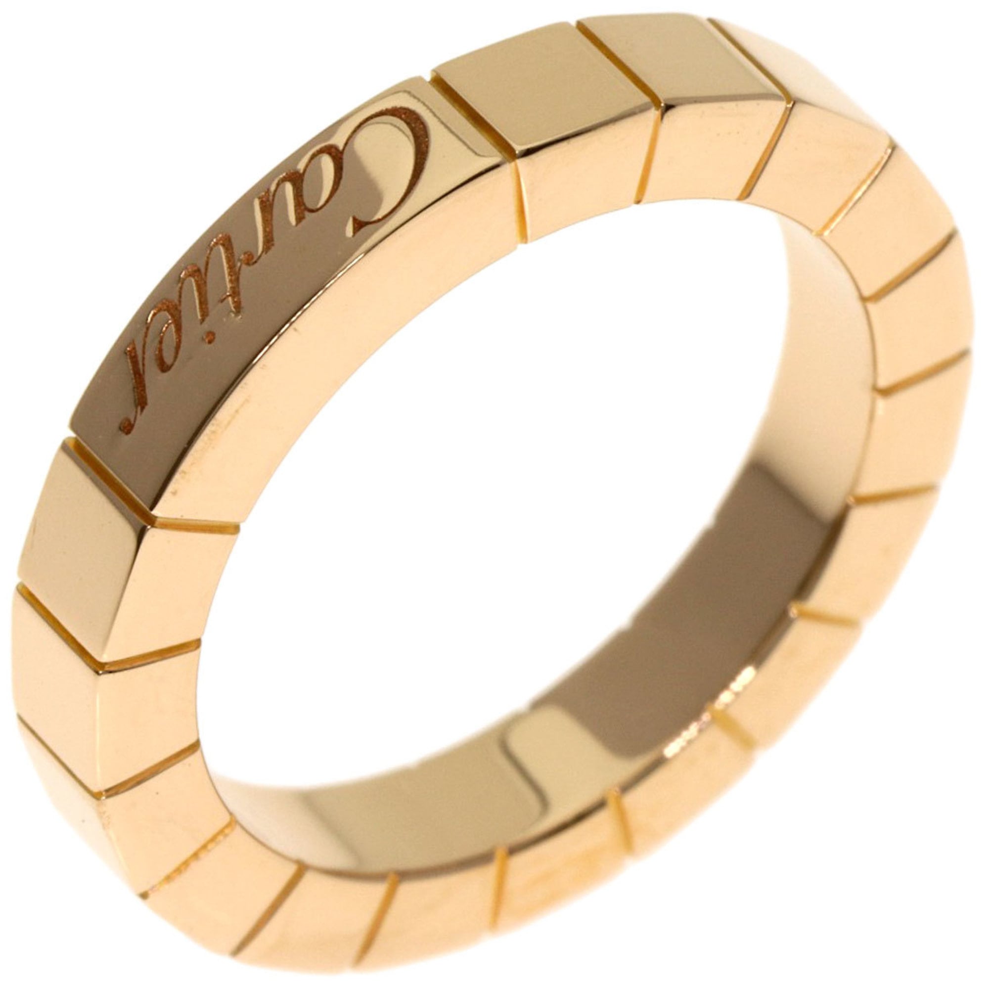 Cartier Lanieres Pink Gold (18K) Band Ring (Pre-Owned)