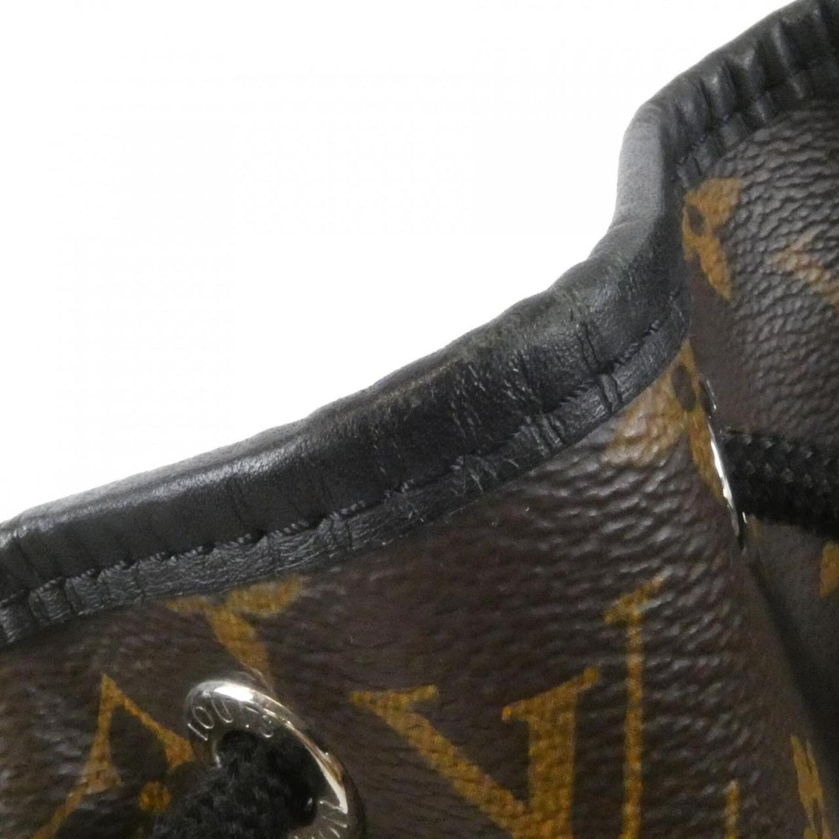 Louis Vuitton Marron Coated Canvas Backpack (Pre-Owned)