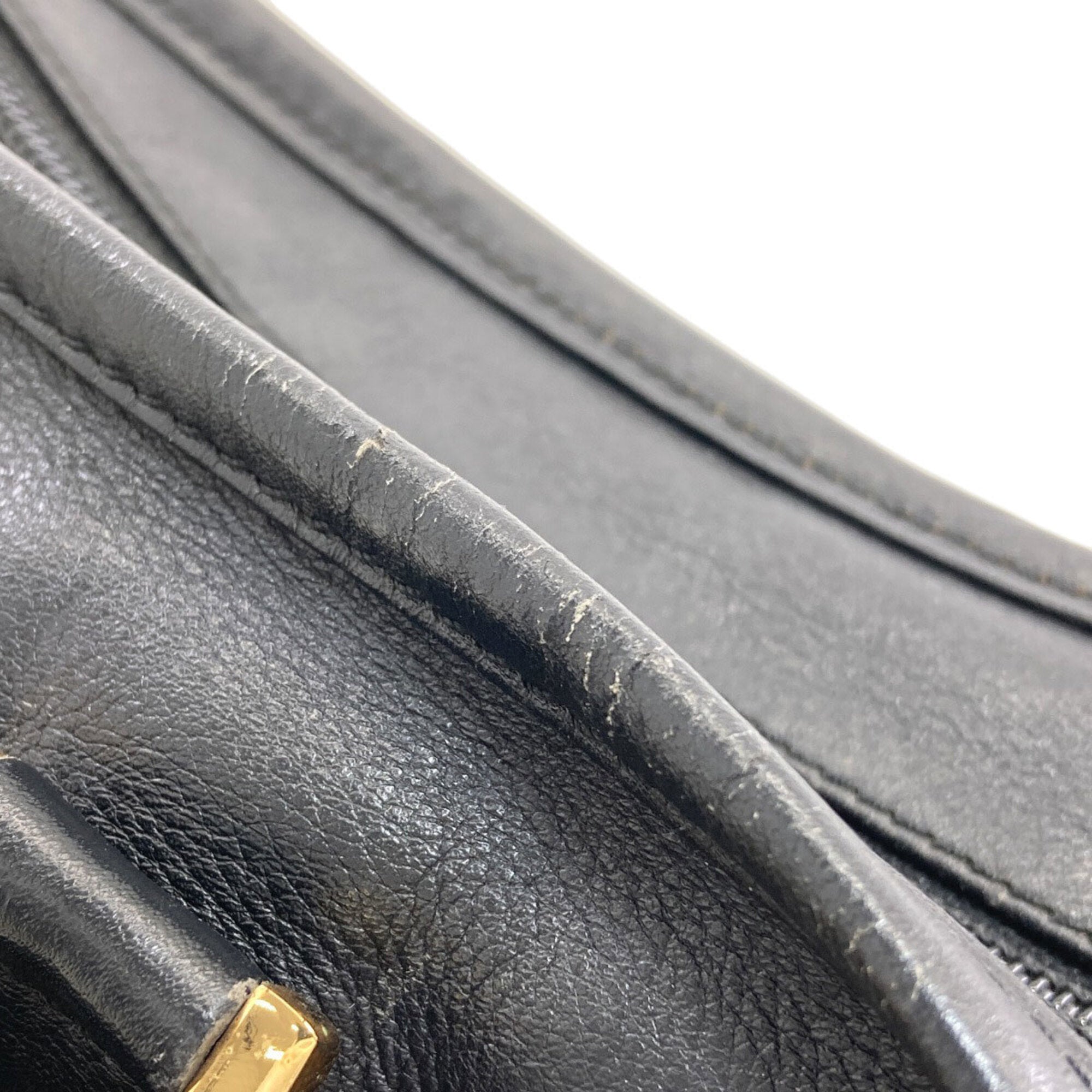 Loewe Black Leather Handbag (Pre-Owned)