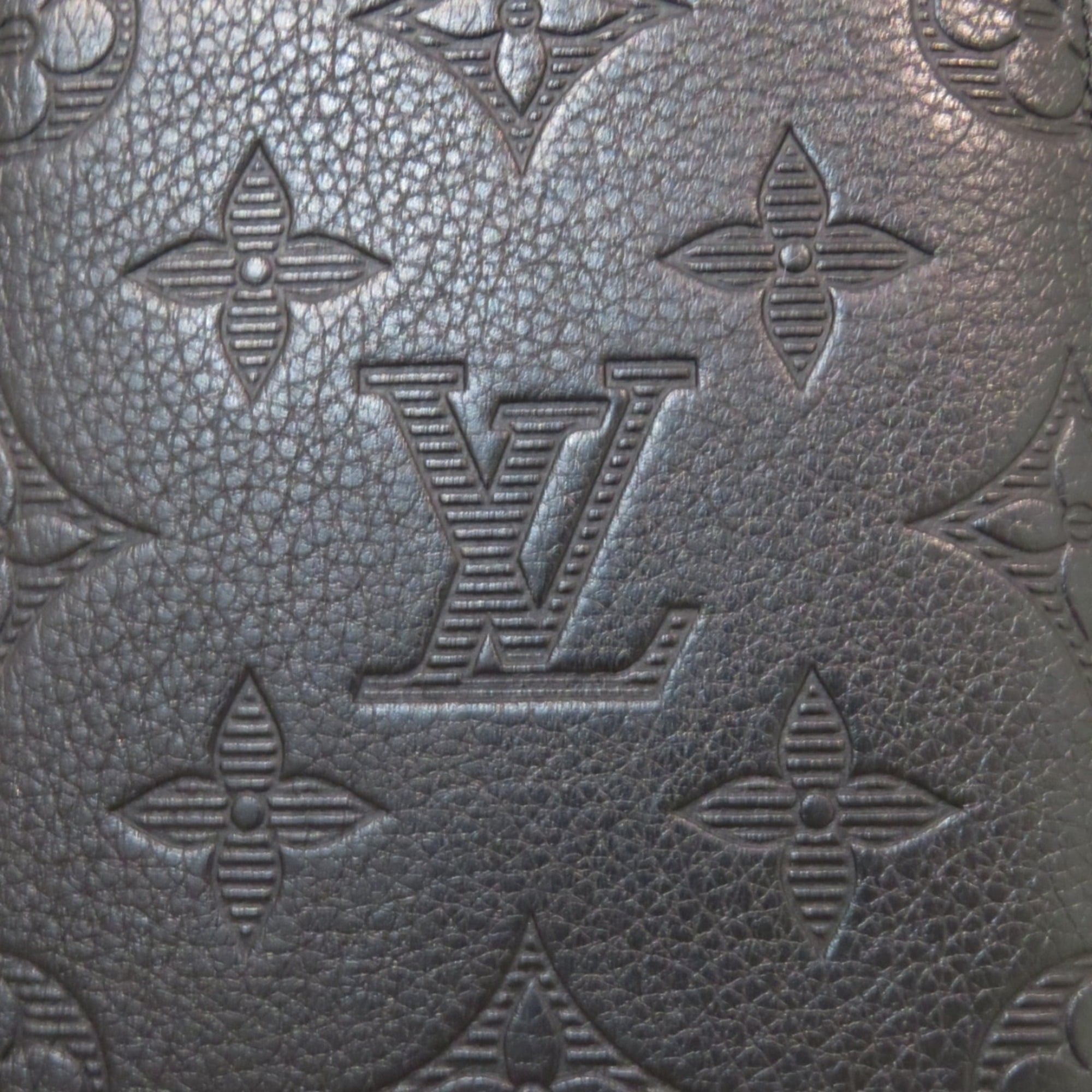 Louis Vuitton Black Monogram Shadow Coin Purse/Coin Case (Pre-Owned)