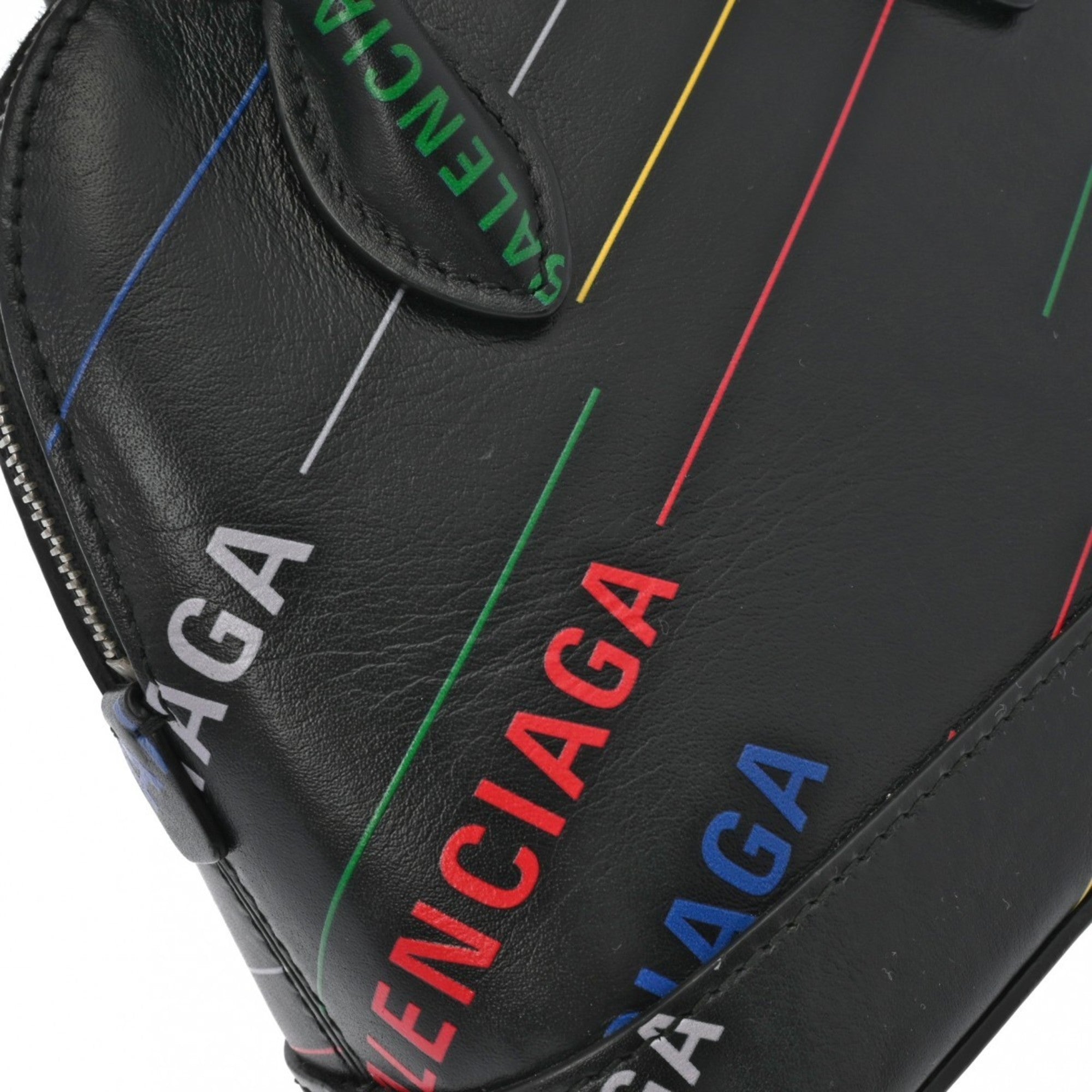 Balenciaga Black Leather Handbag (Pre-Owned)