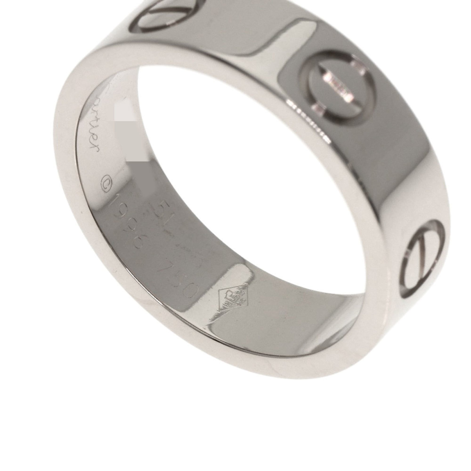 Cartier Love White Gold (18K) Band Ring (Pre-Owned)