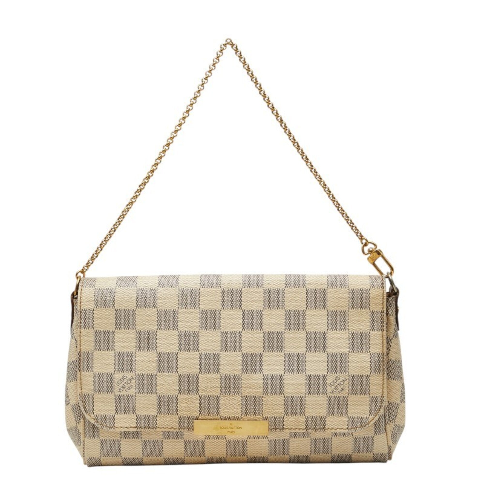 Louis Vuitton White Pvc Leather Handbag Shoulder Bag (Pre-Owned)