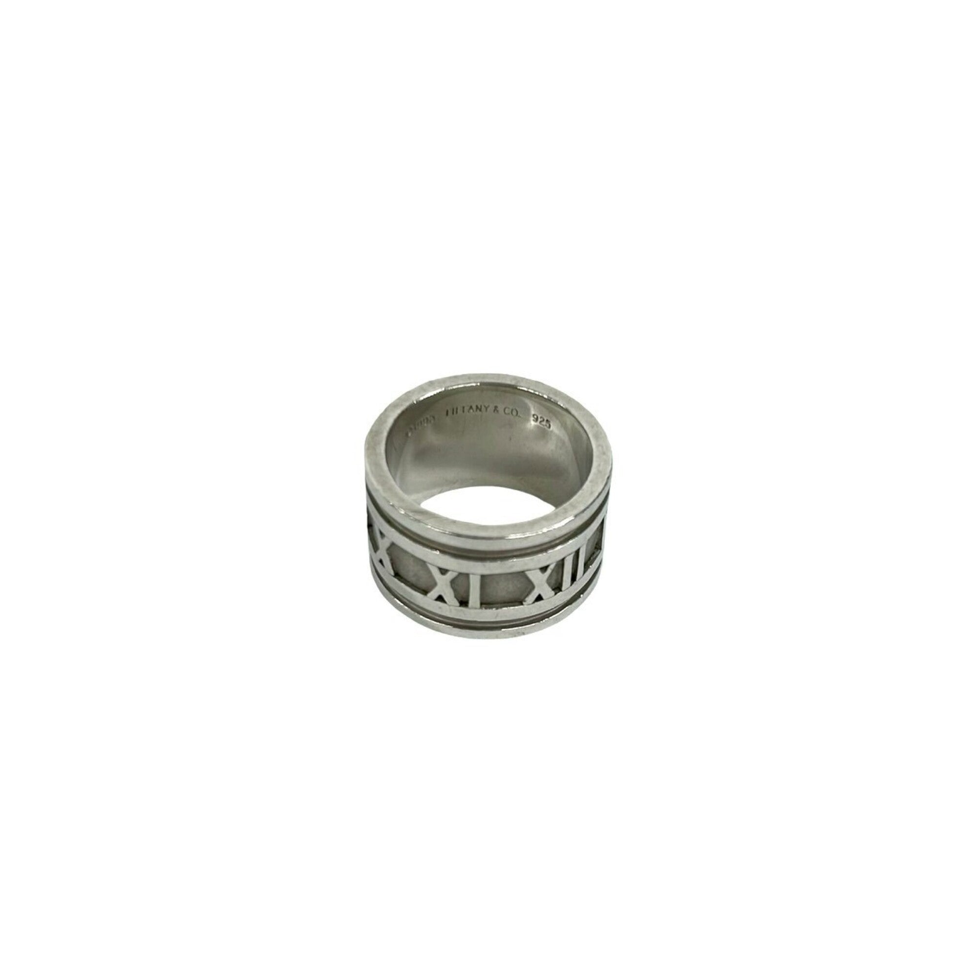 Tiffany Silver Silver 925 Band Ring (Pre-Owned)