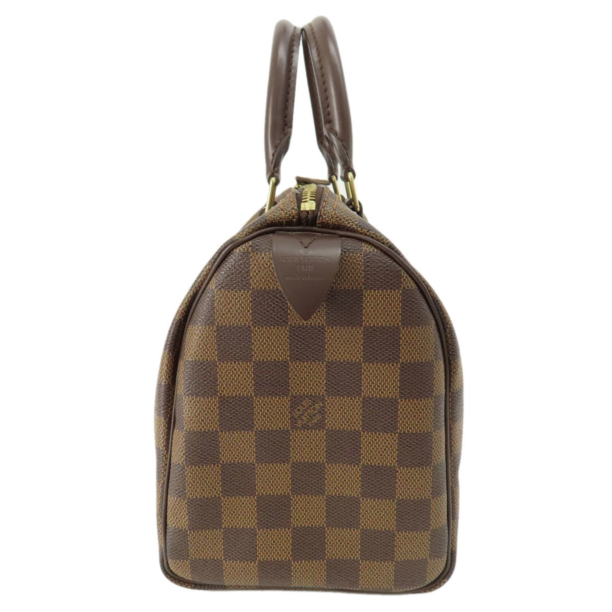 Louis Vuitton Damier Canvas Ebene Damier Canvas Handbag (Pre-Owned)