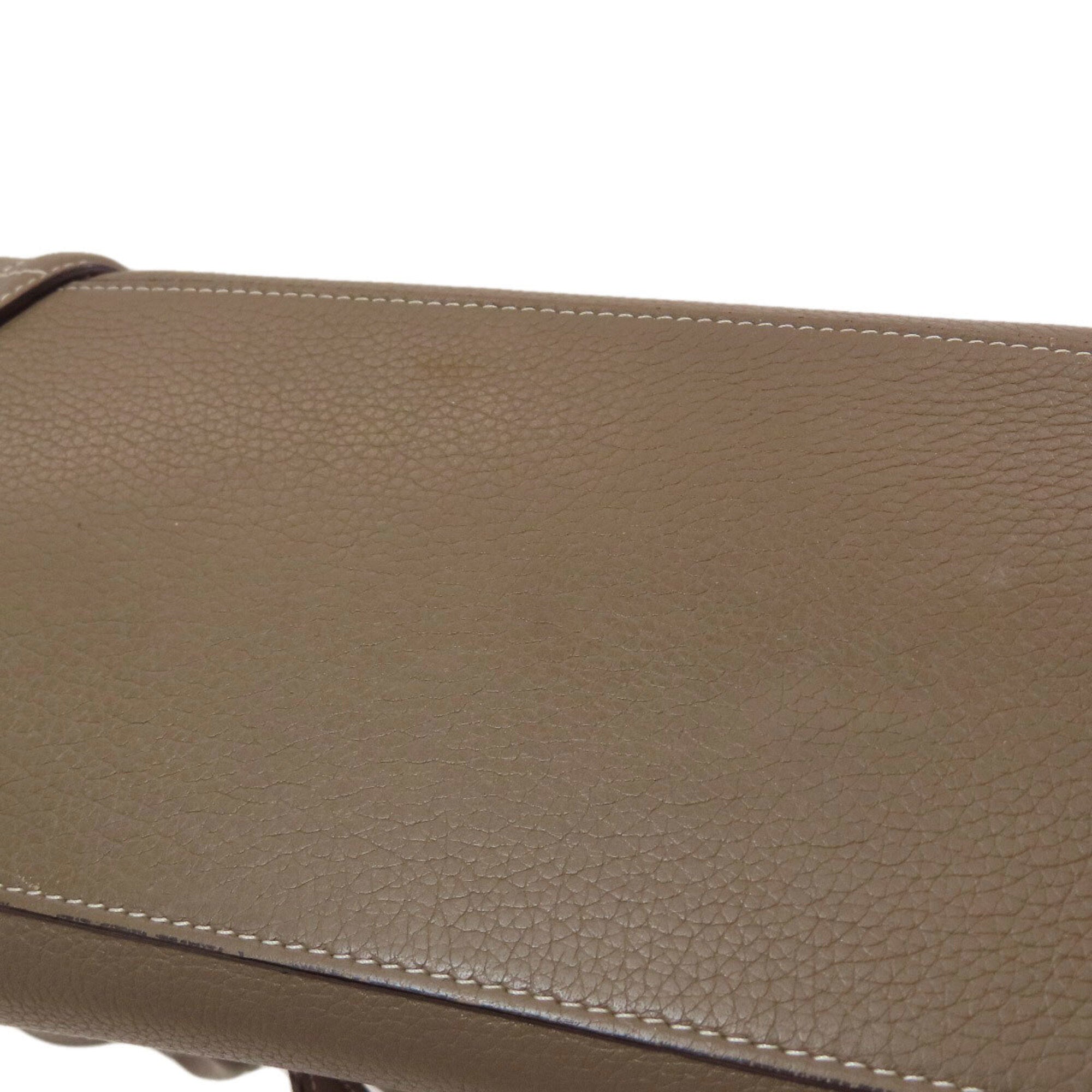 Celine Gray Leather Handbag (Pre-Owned)