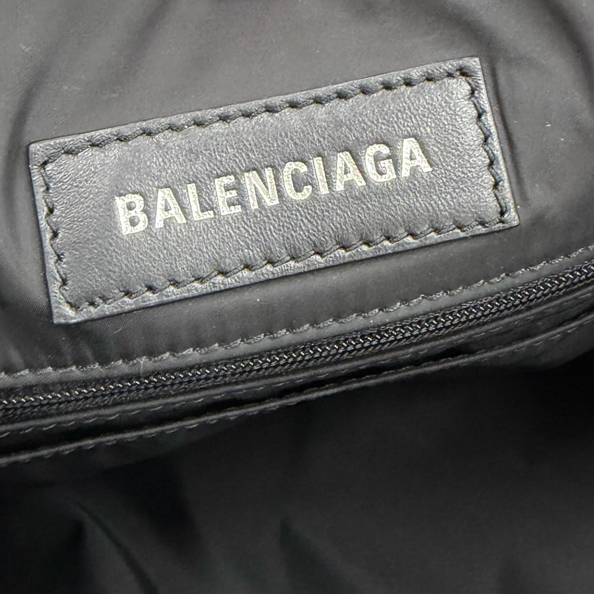 Balenciaga Black Nylon Tote Bag (Pre-Owned)