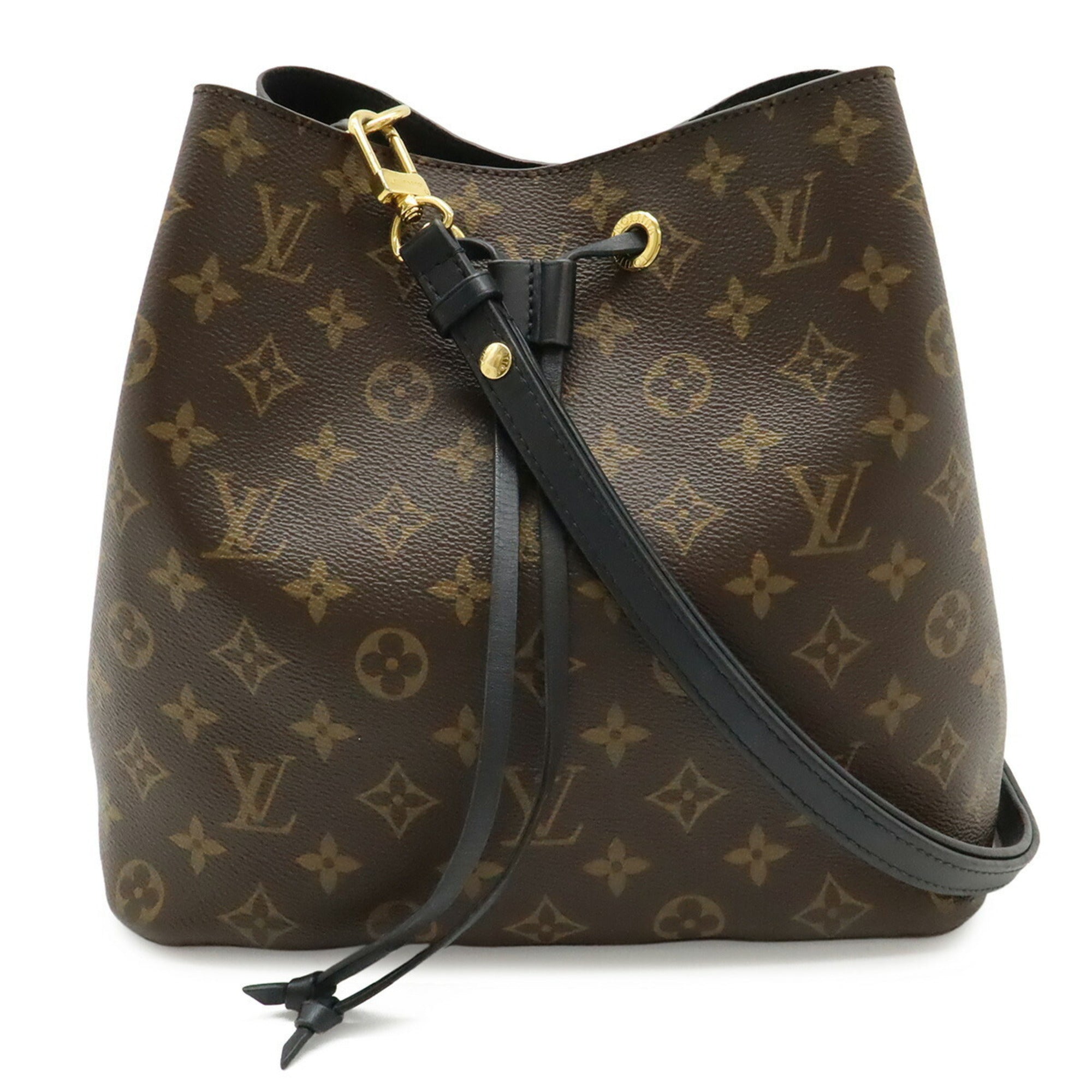Louis Vuitton Black Monogram Noir White Monogram Shoulder Bag (Pre-Owned)