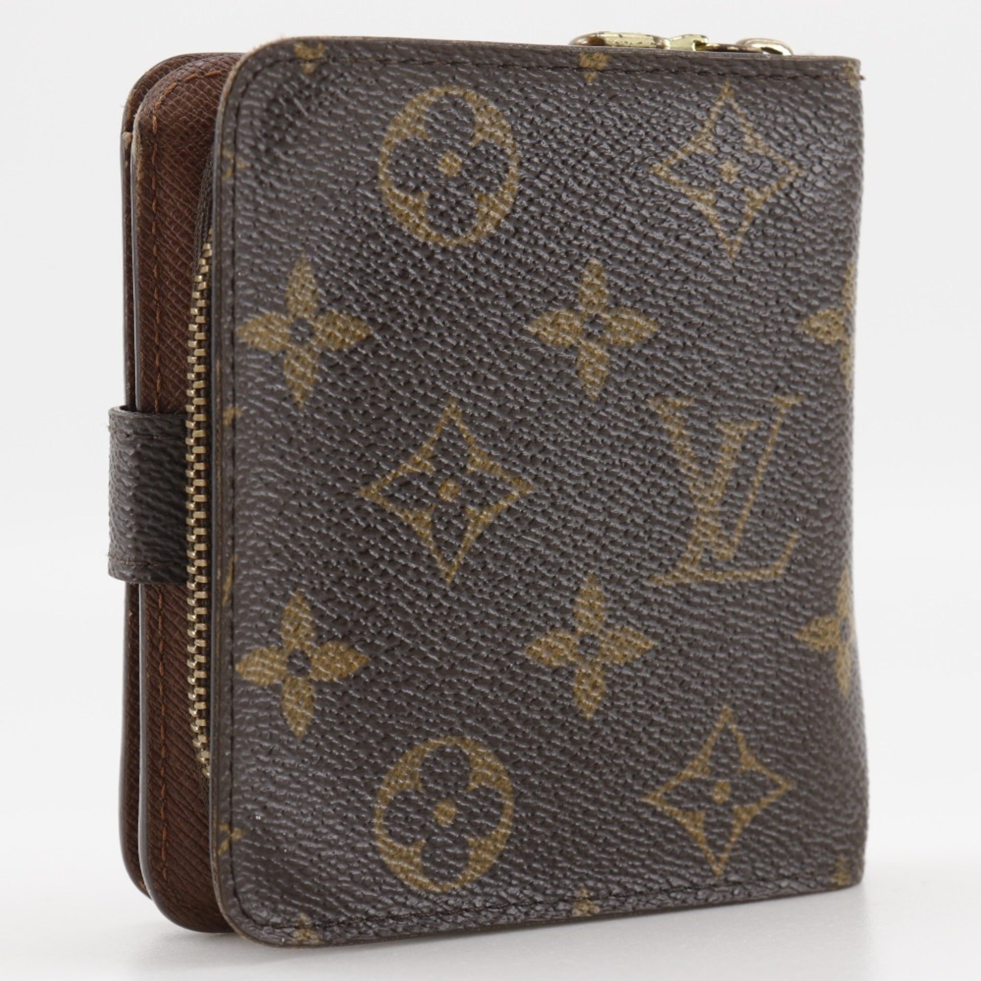 Louis Vuitton Brown Monogram Monogram Wallet (Bi-Fold) (Pre-Owned)