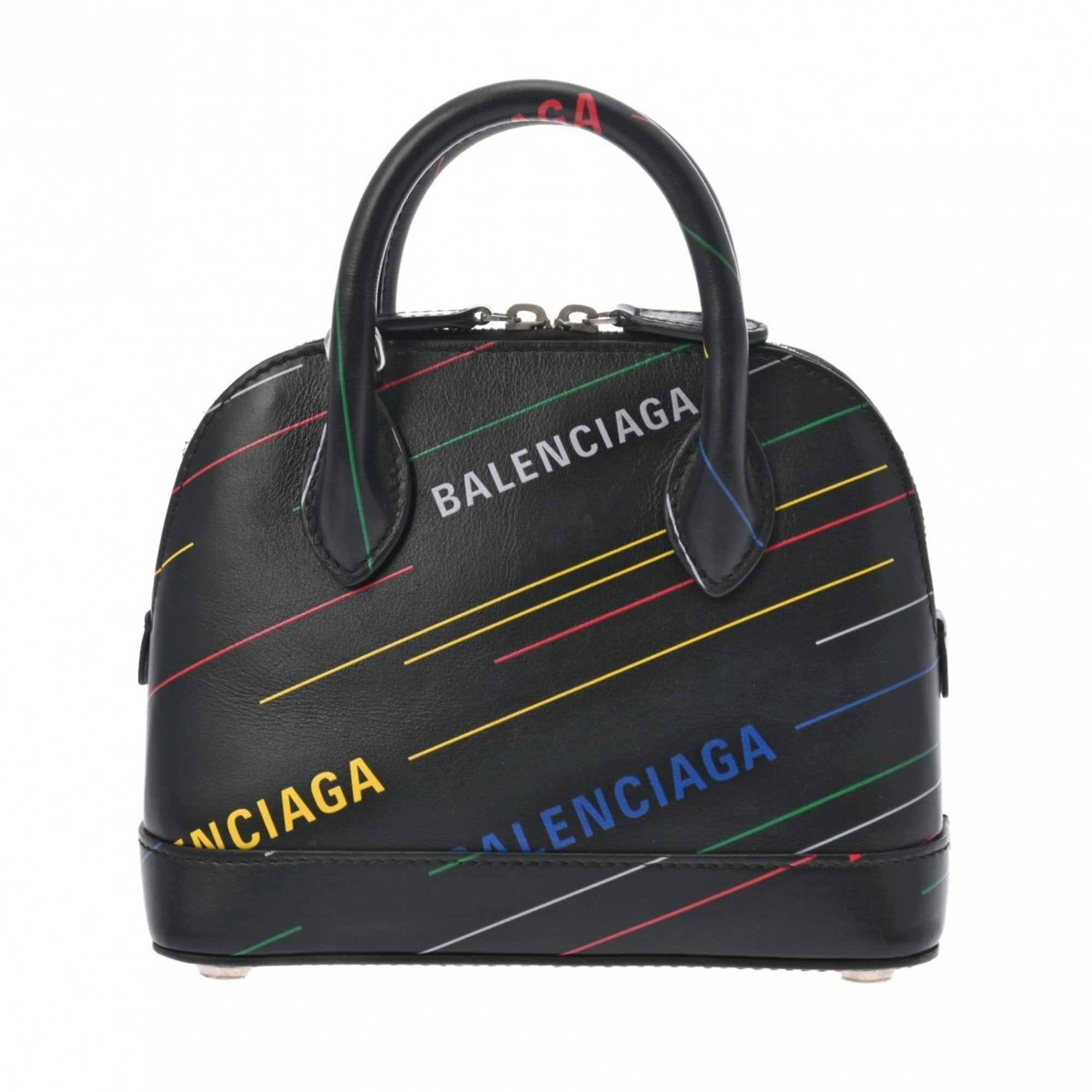 Balenciaga Black Leather Handbag (Pre-Owned)