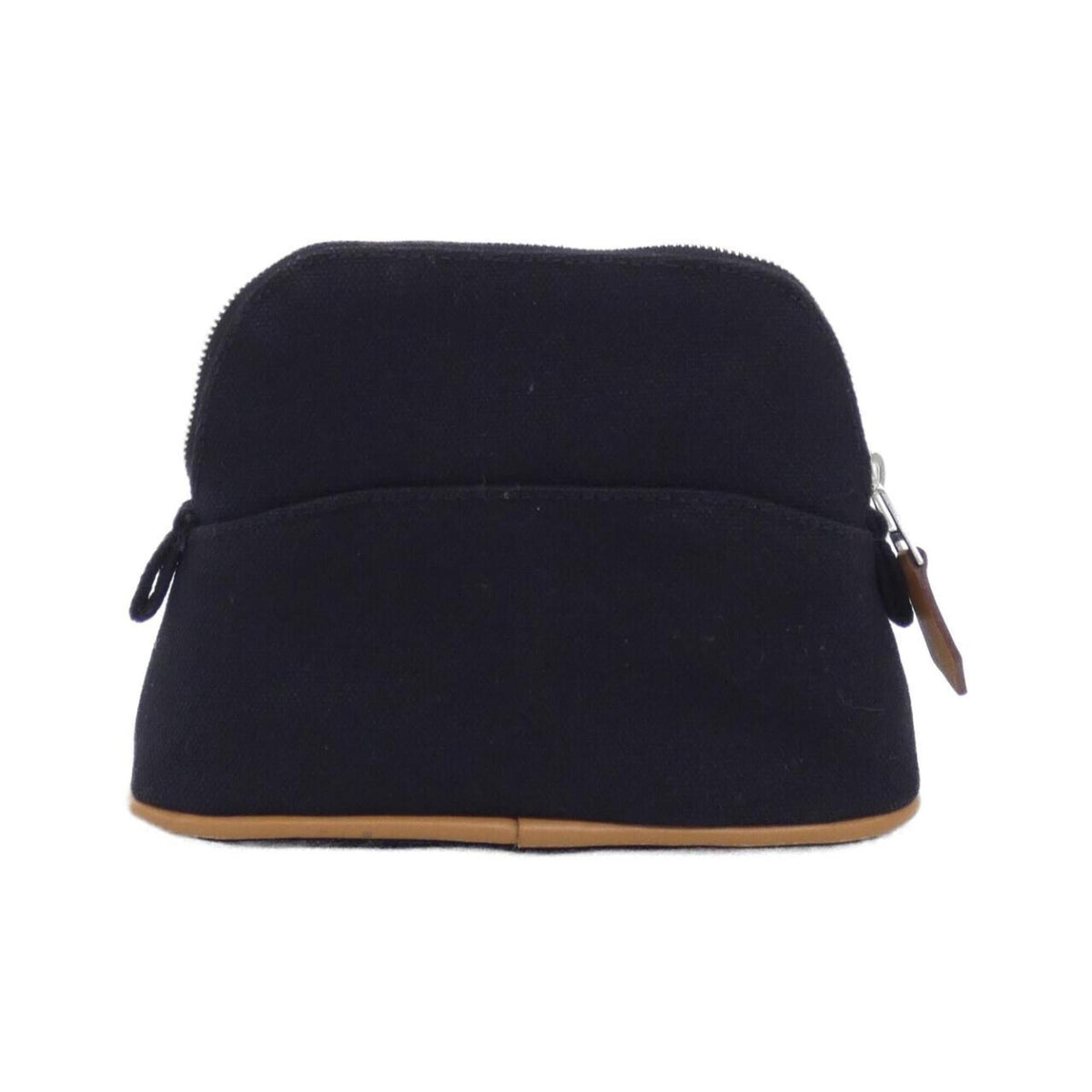 Hermes Black Canvas Pouch (Pre-Owned)