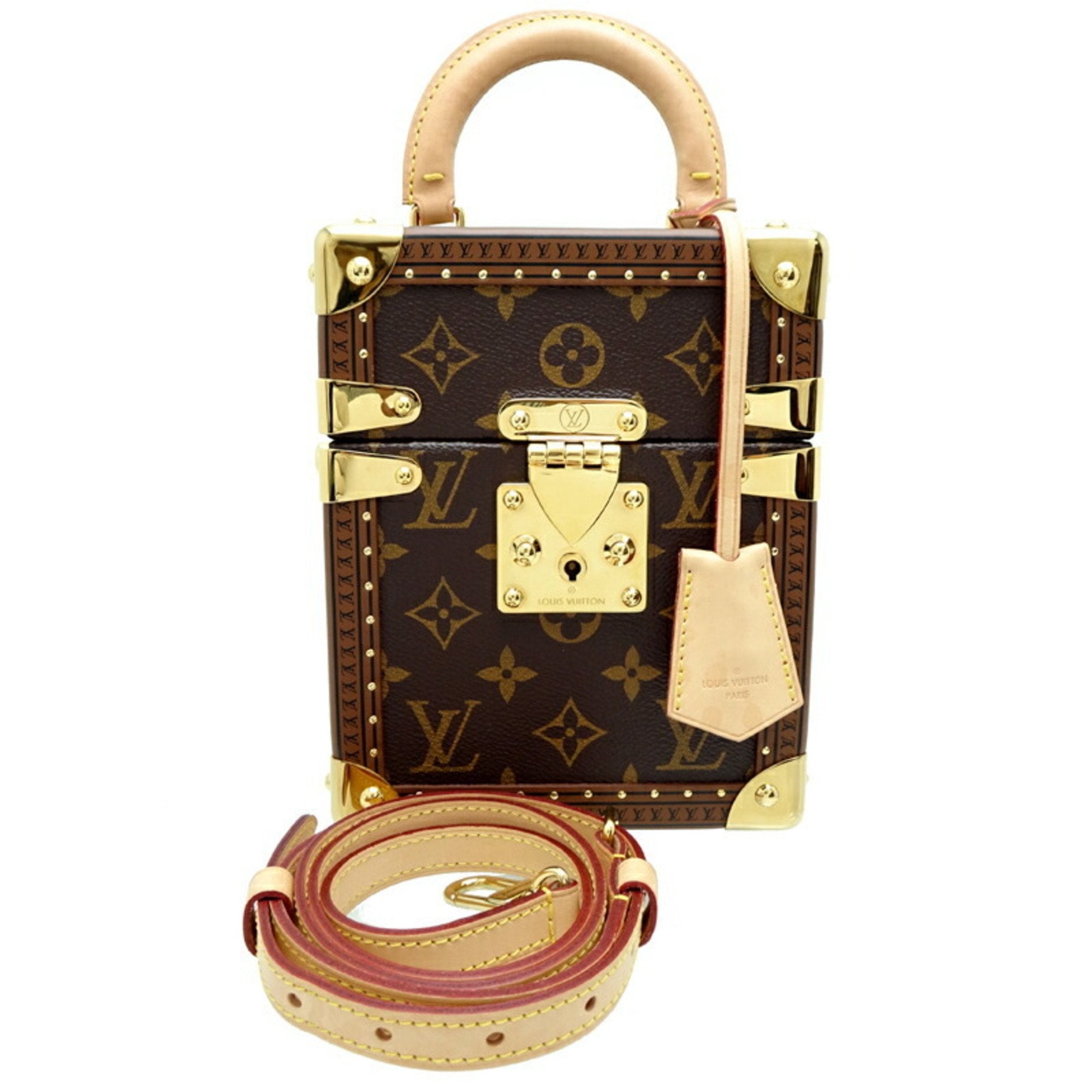 Louis Vuitton Brown Monogram Handbag (Pre-Owned)