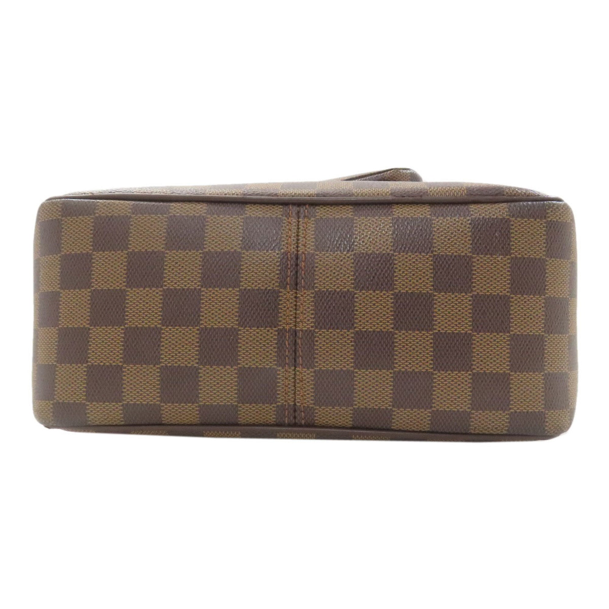 Louis Vuitton Damier Damier Canvas Ebene Damier Canvas Shoulder Bag (Pre-Owned)
