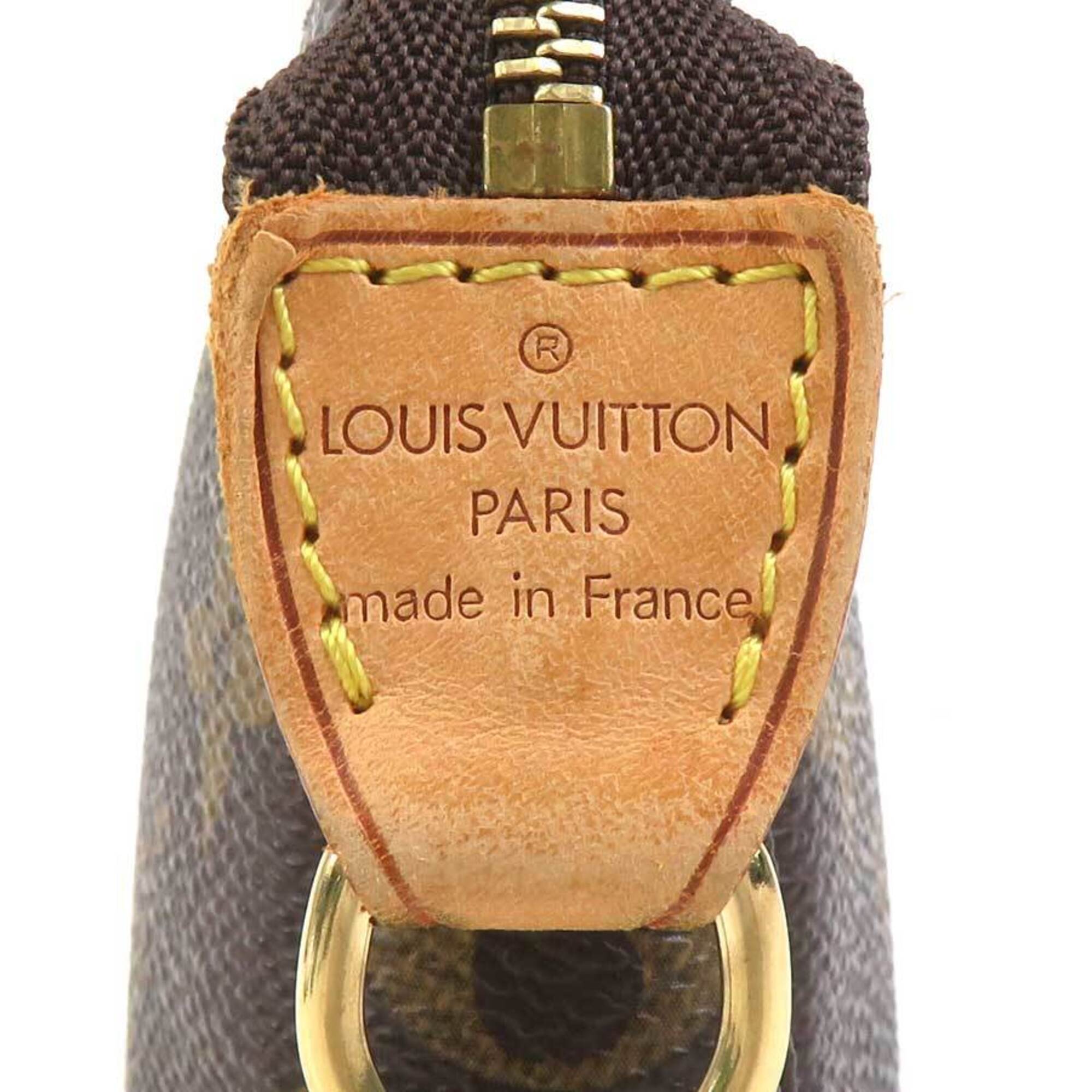 Louis Vuitton Brown Monogram Monogram Handbag Pochette Pouch (Pre-Owned)