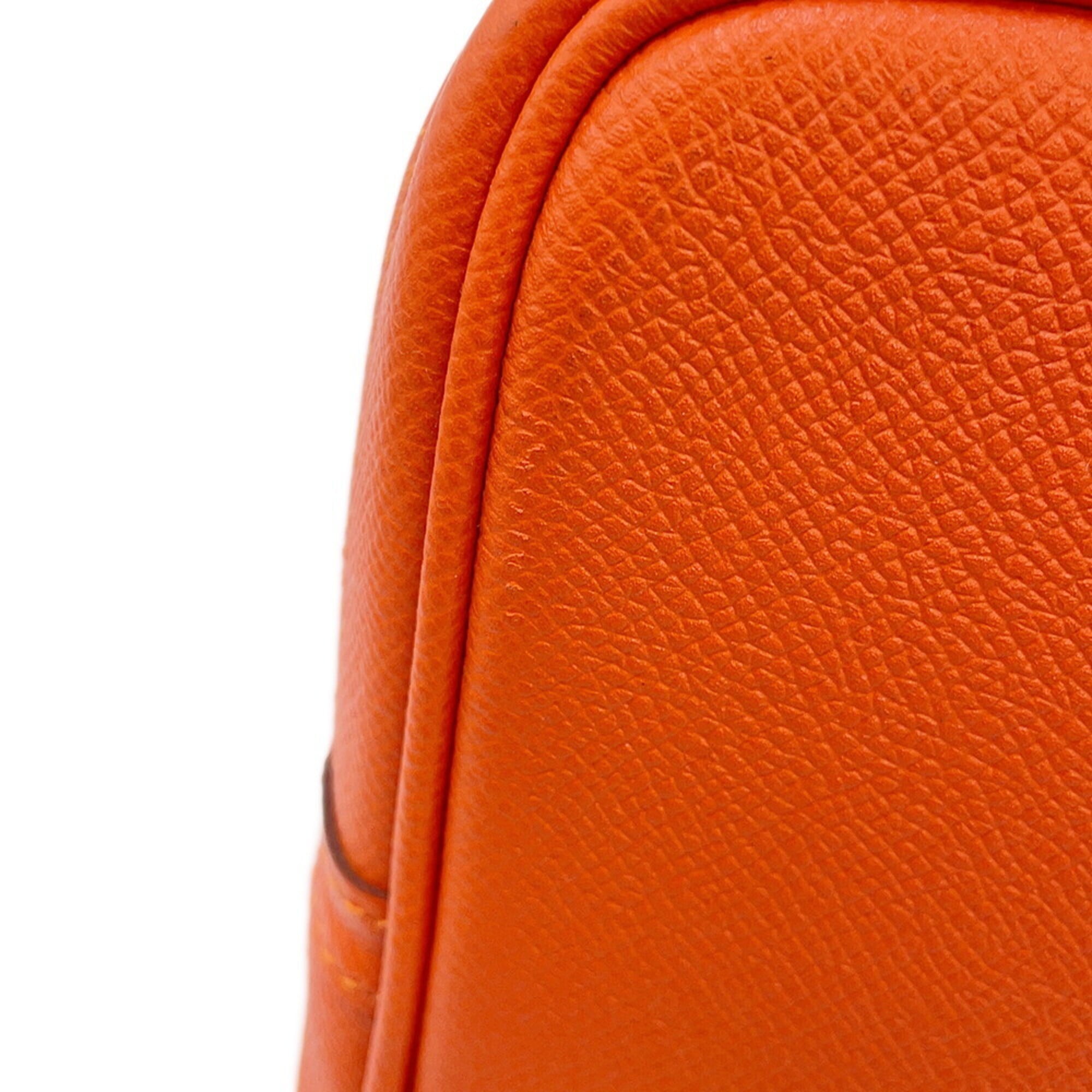 Hermes Garden Feu Epsom Leather Handbag Tote Bag (Pre-Owned)