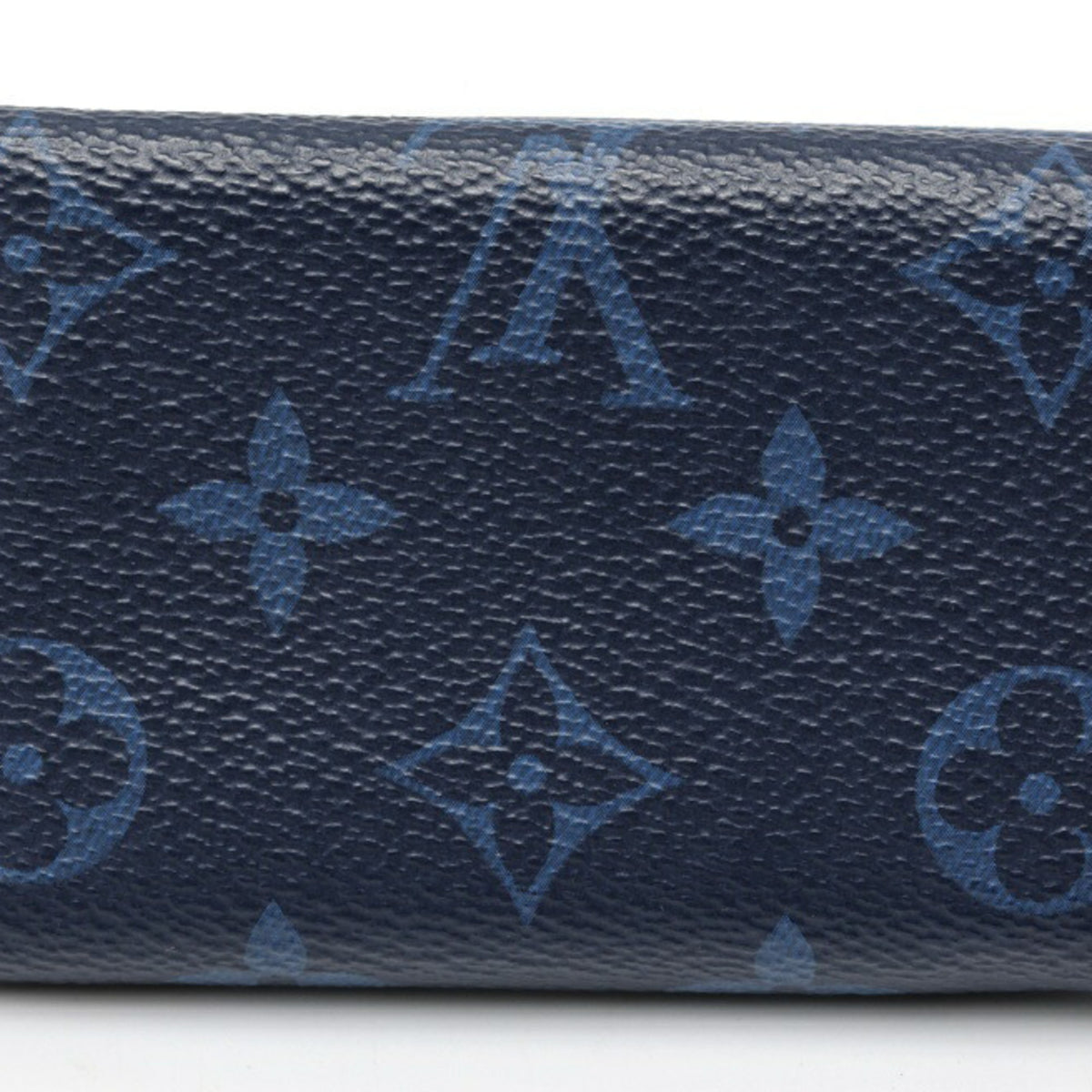 Louis Vuitton Blue Taigarama Wallet (Tri-Fold) (Pre-Owned)