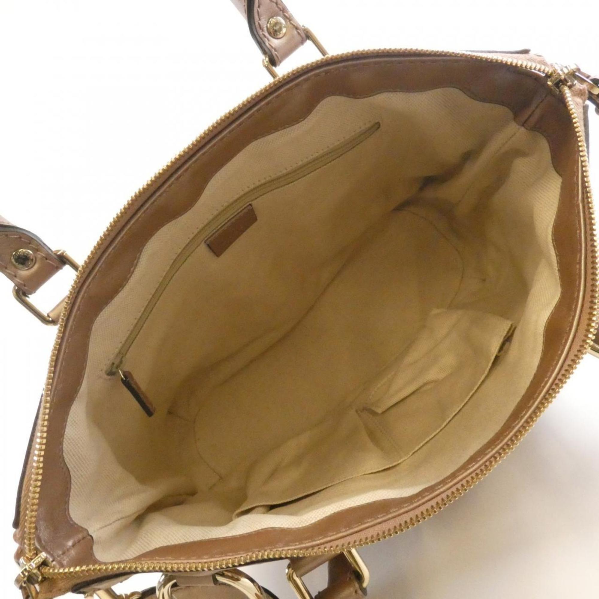 Gucci Light Pink Leather Handbag (Pre-Owned)