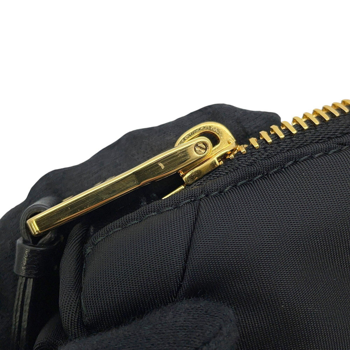 Prada Black Nylon Handbag Shoulder Bag (Pre-Owned)