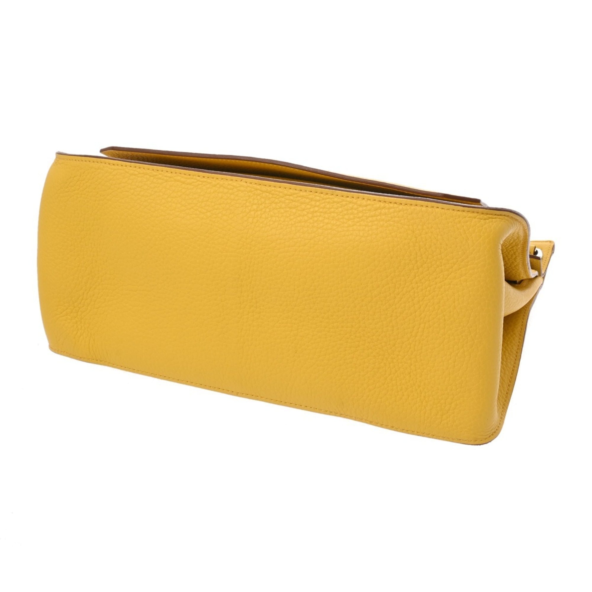 Hermes Sun Taurillon Clemence Leather Shoulder Bag (Pre-Owned)