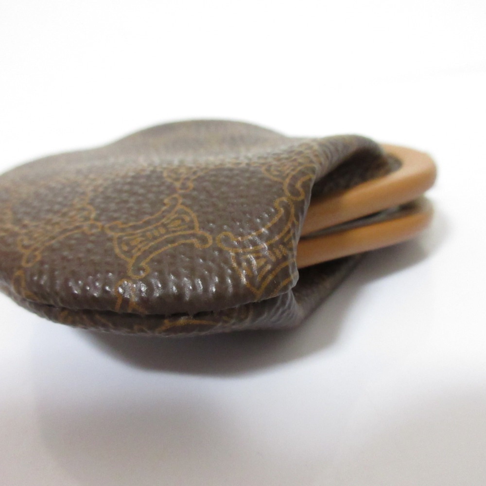 Celine Brown Coin Purse/Coin Case (Pre-Owned)