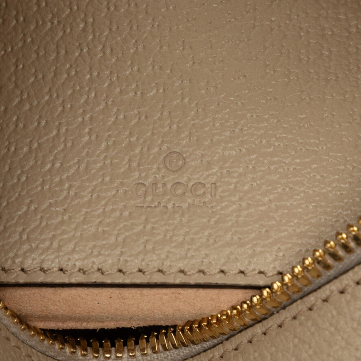 Gucci Beige Pvc Leather Handbag Shoulder Bag (Pre-Owned)