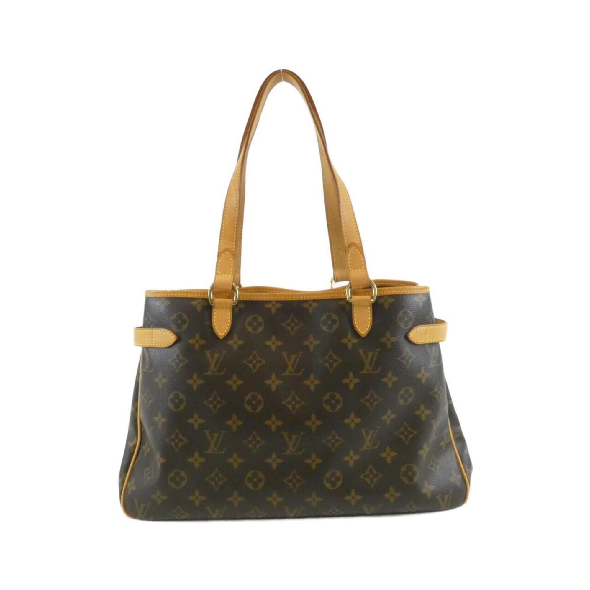 Louis Vuitton Monogram Marron Coated Canvas Handbag (Pre-Owned)
